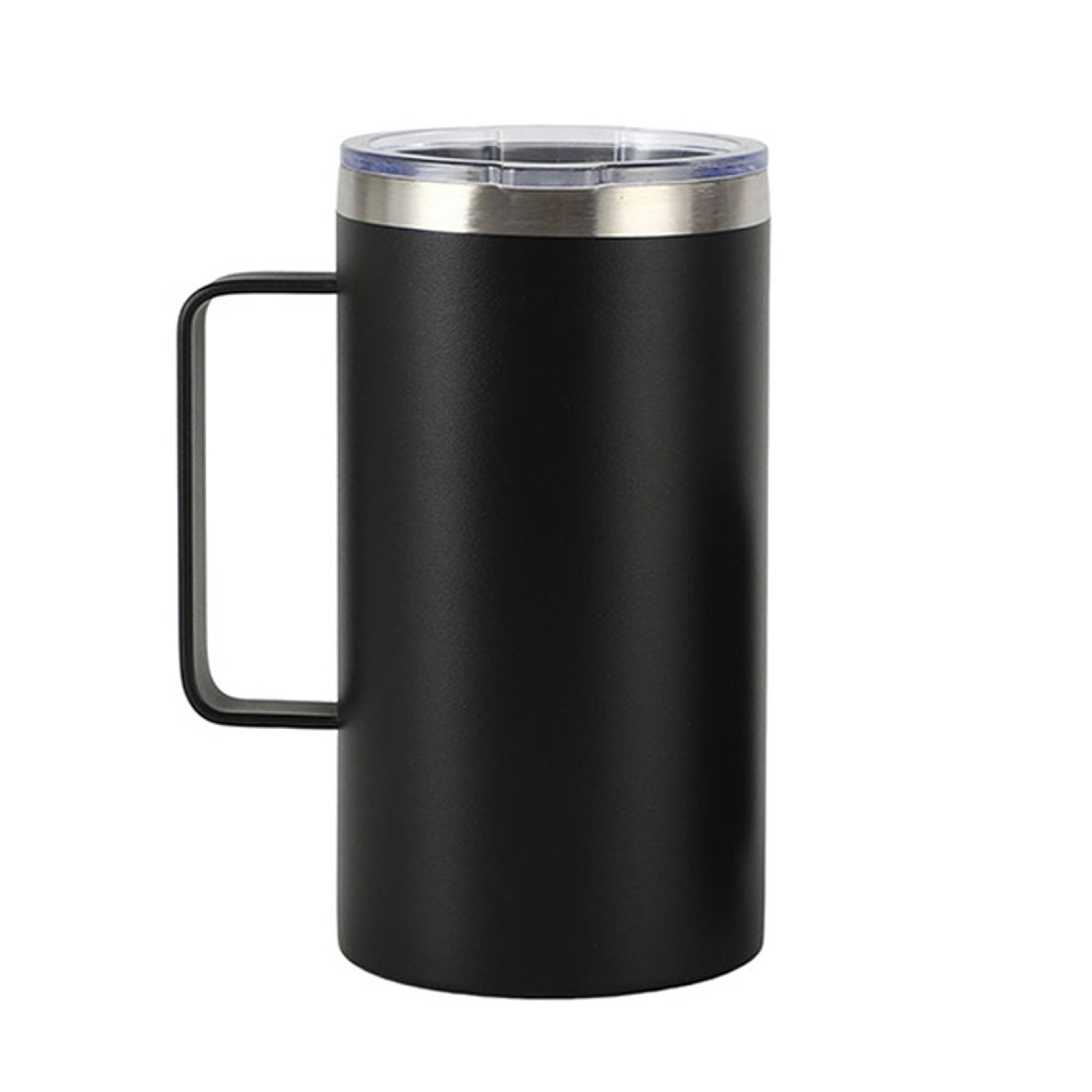 Stainless Steel Insulated Travel Mug Leak Proof Vacuum Coffee Cup – view 1