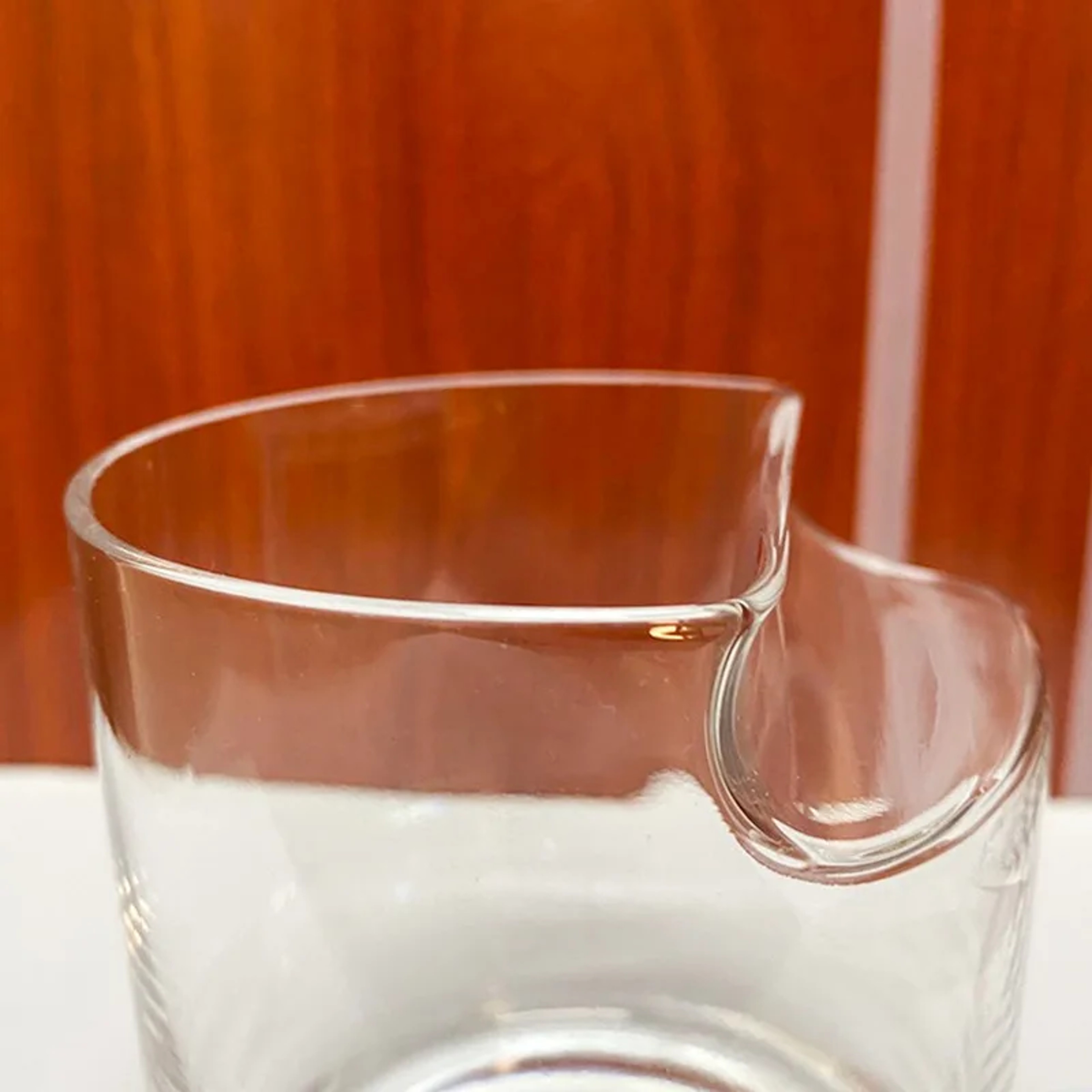 Crystal Whiskey Cigar Glass with Built In Cigar Rest Elegant Rocks Tumbler for Relaxing Sips – view 7