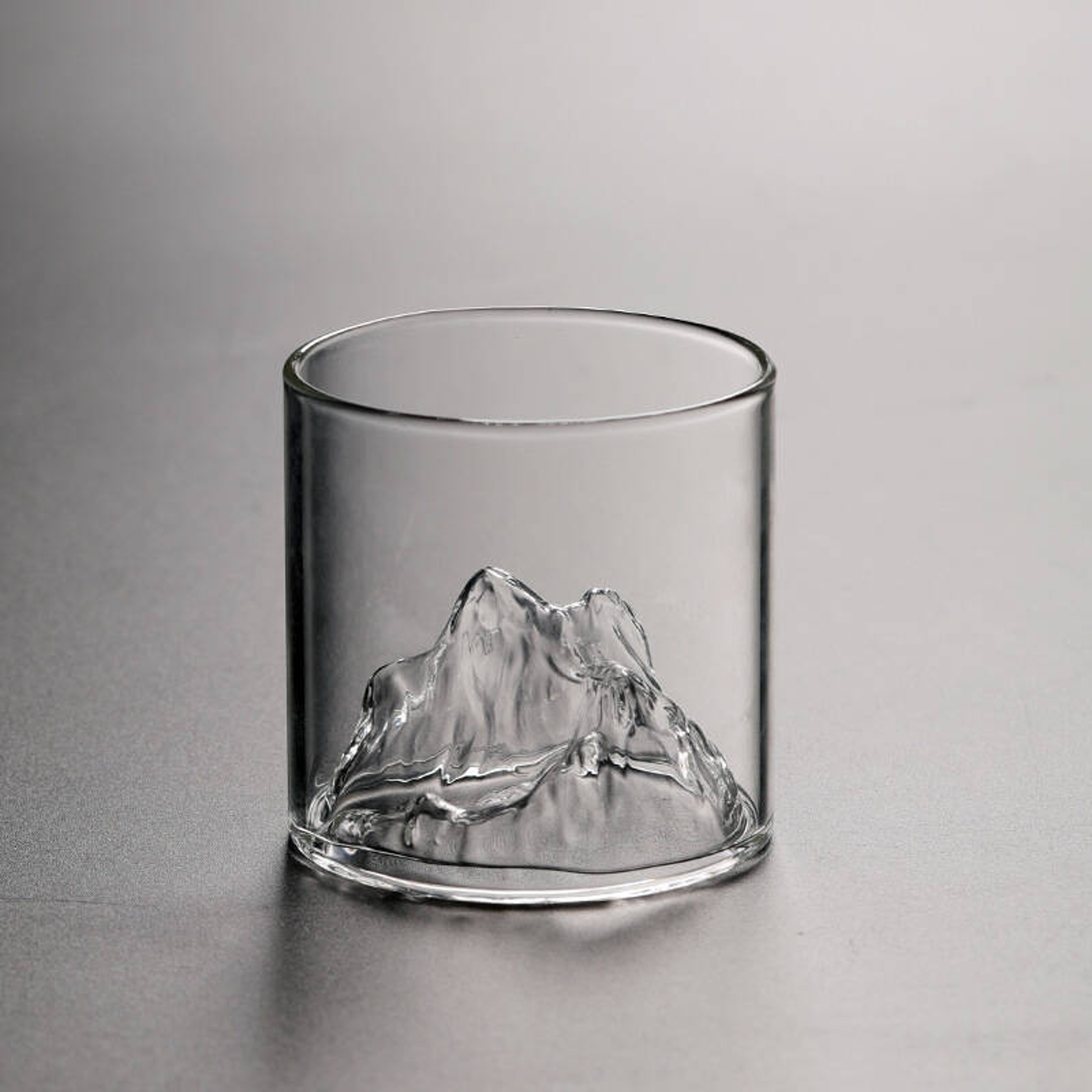 Japanese Mountain Whiskey Glass Heat Resistant Borosilicate Tumbler for Scotch Tea and Wine – view 2
