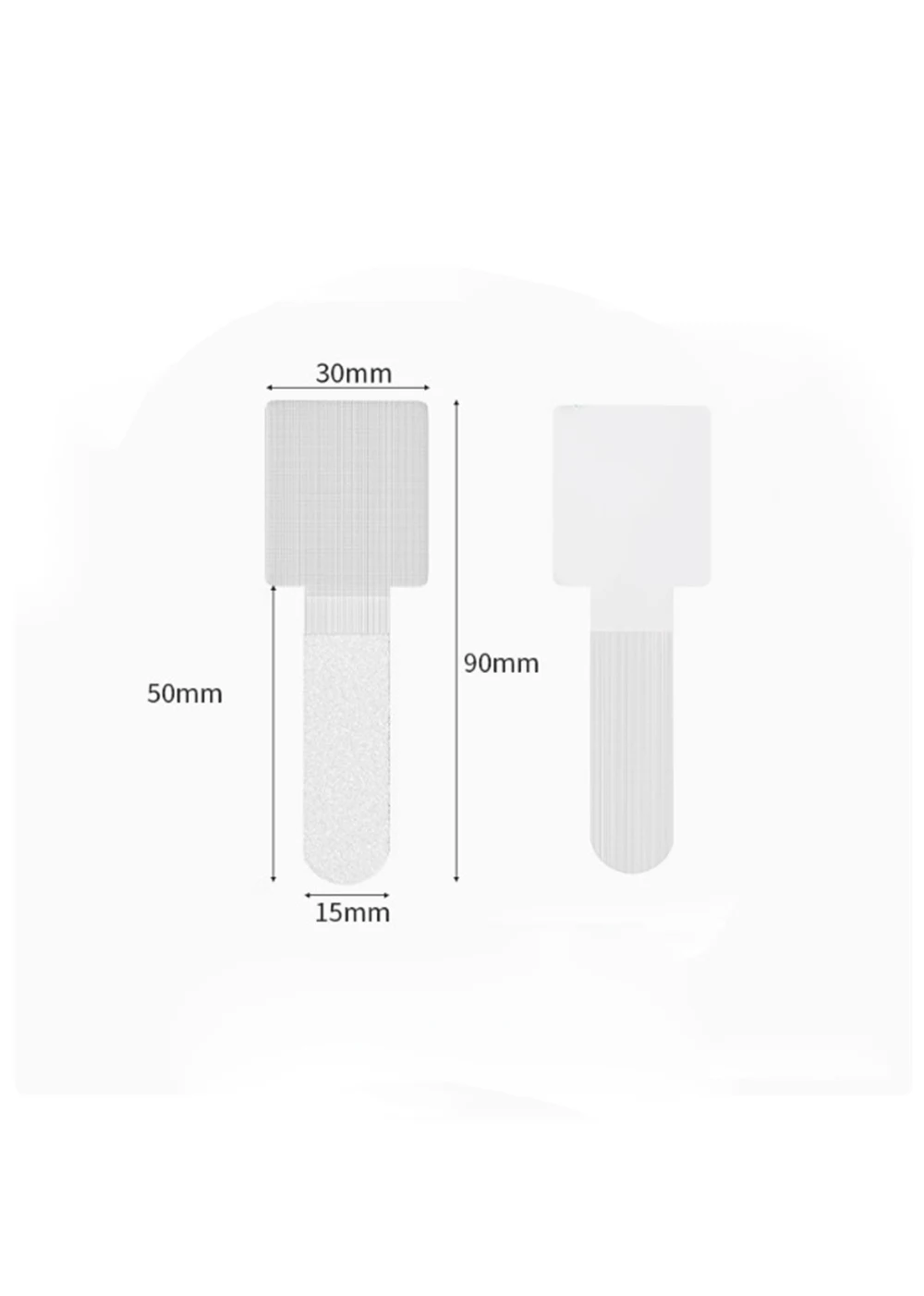 Reusable Self Adhesive Cable Ties Adjustable Cord Organizer Straps For Desk Cable Management 1