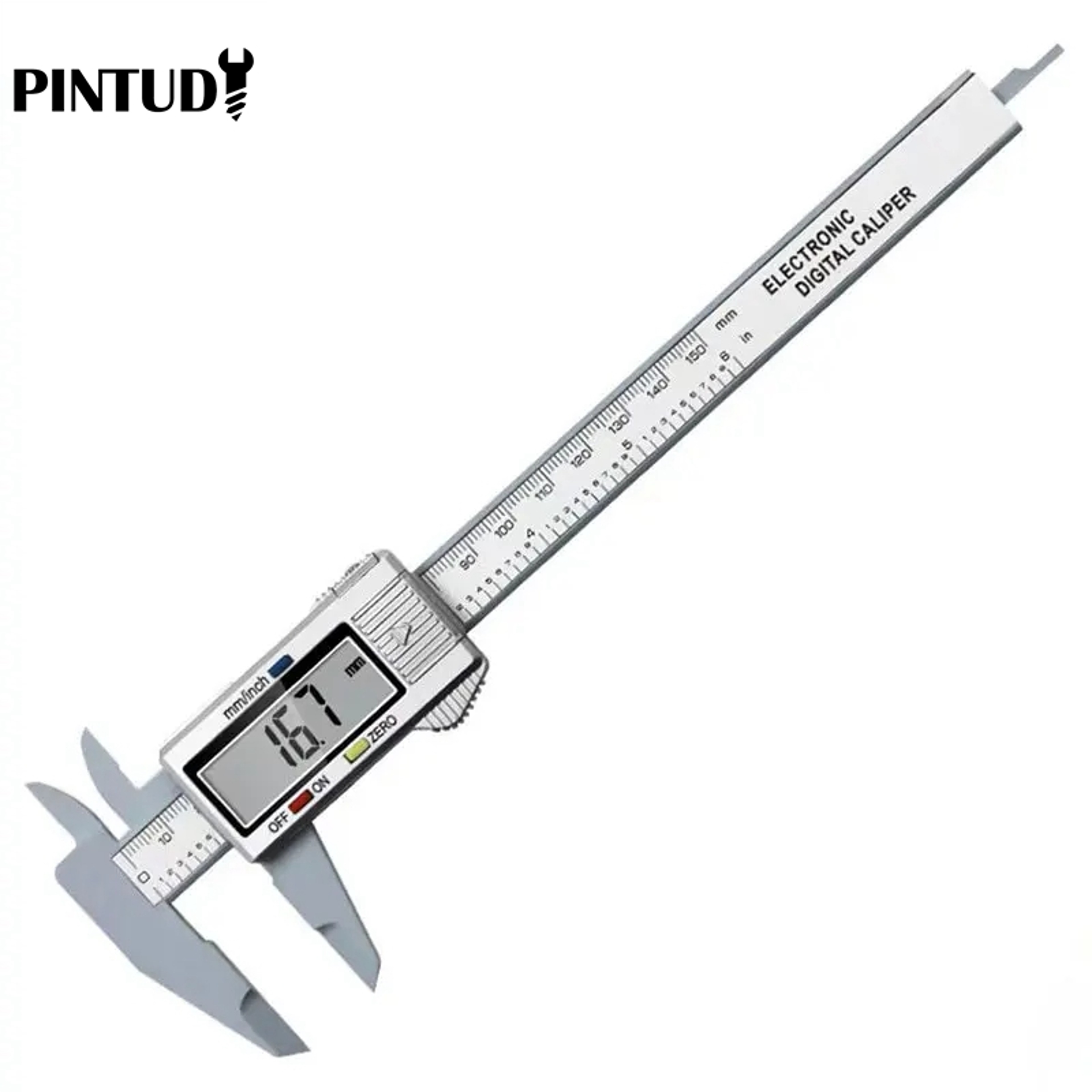 Digital Vernier Caliper Plastic Measuring Tool For Students DIY And Everyday Measurements 5