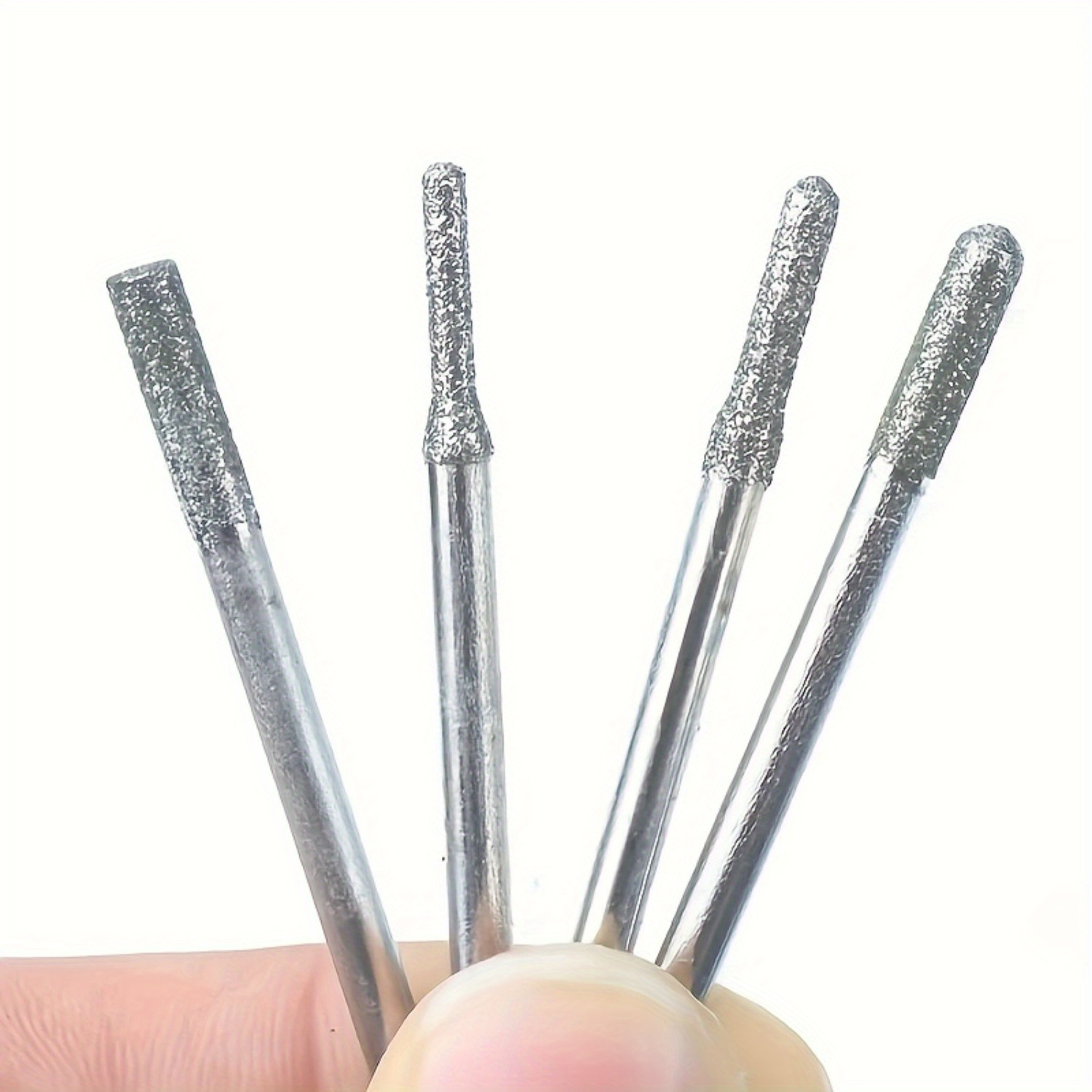 Diamond Burr Drill Bit Set for Rotary Tools Metal Wood Carving Engraving and Sanding – view 2