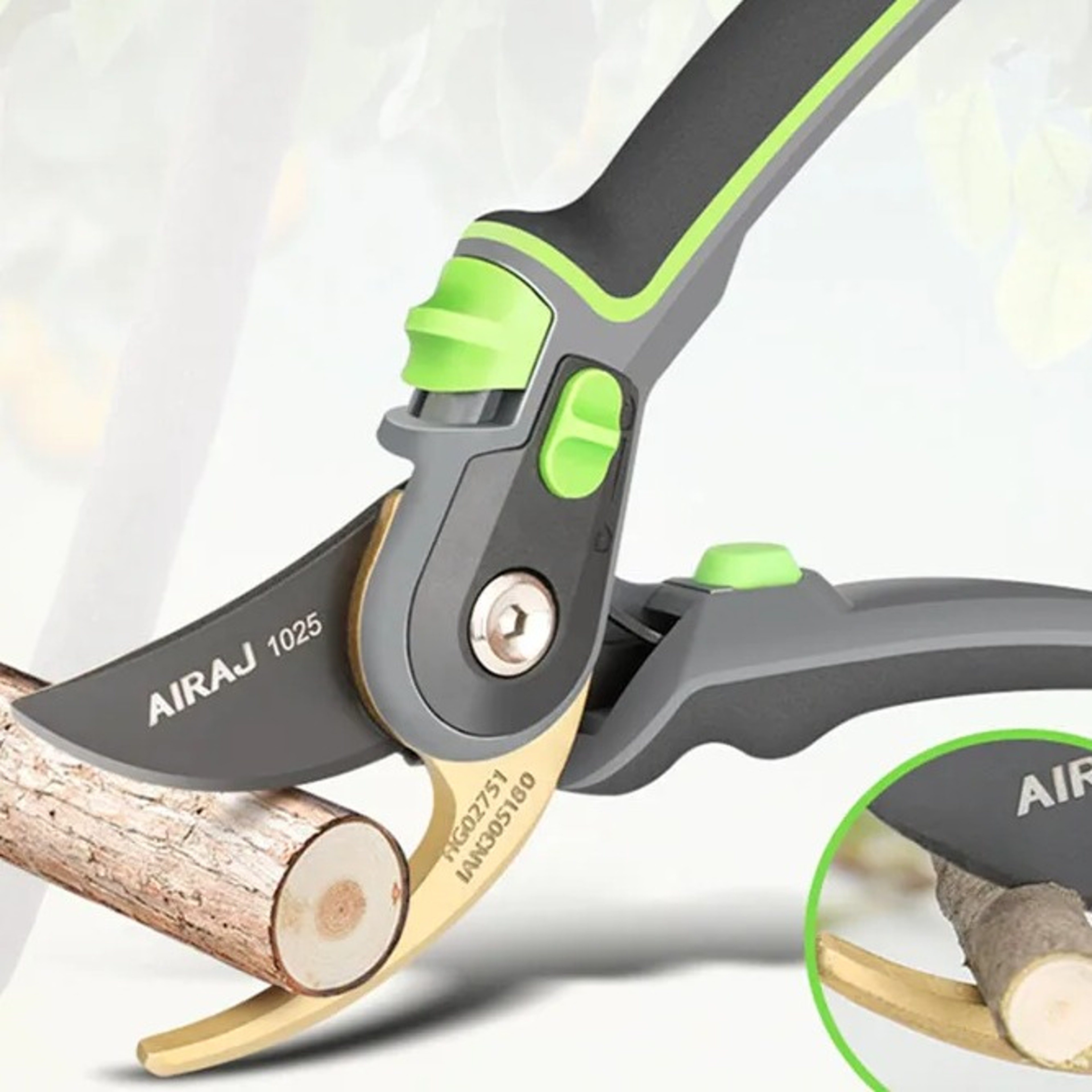 Heavy Duty Pruning Shears Labor Saving Garden Pruners for Clean Branch and Flower Trimmingjpg