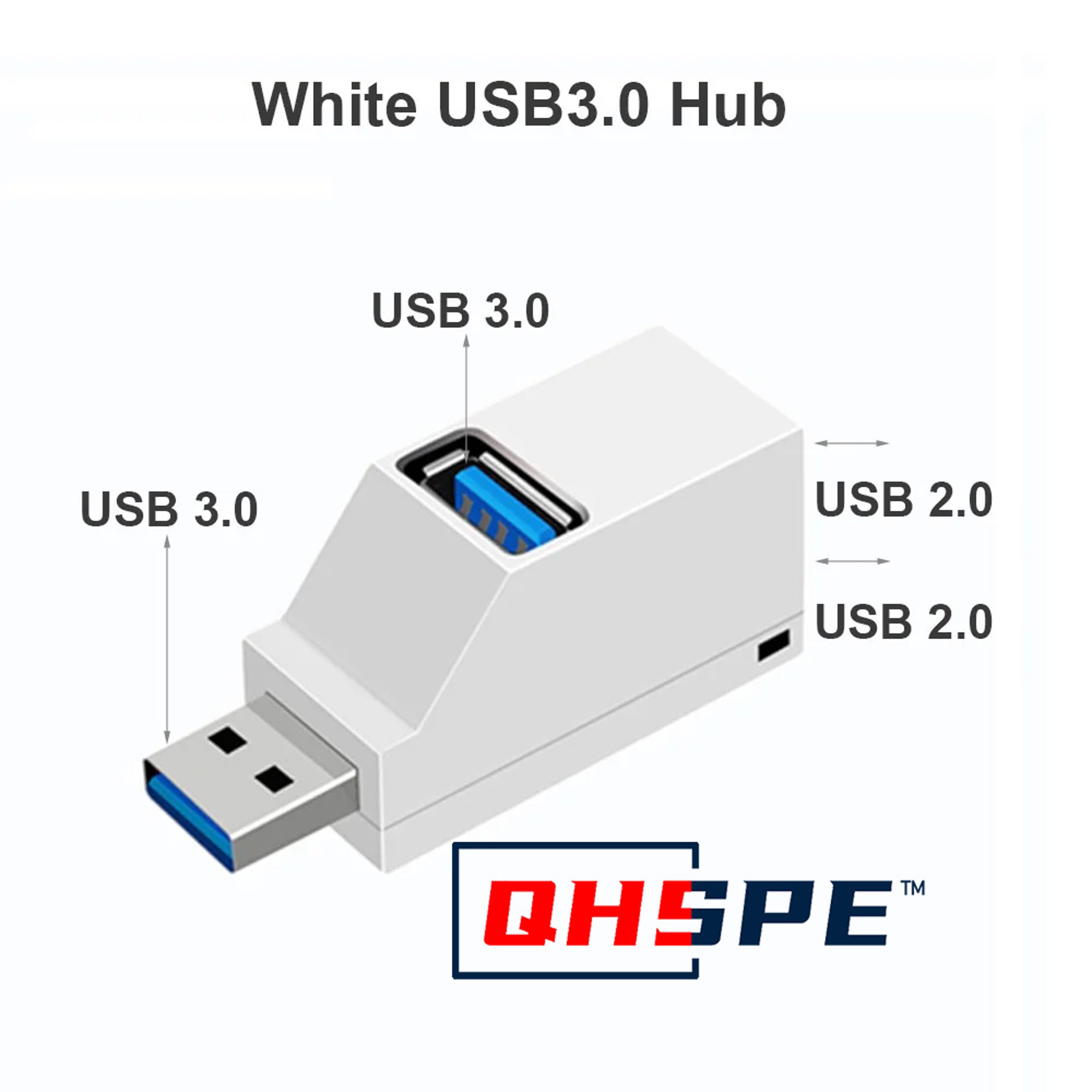 USB Hub Adapter High Speed USB Splitter For Laptop And PC 9