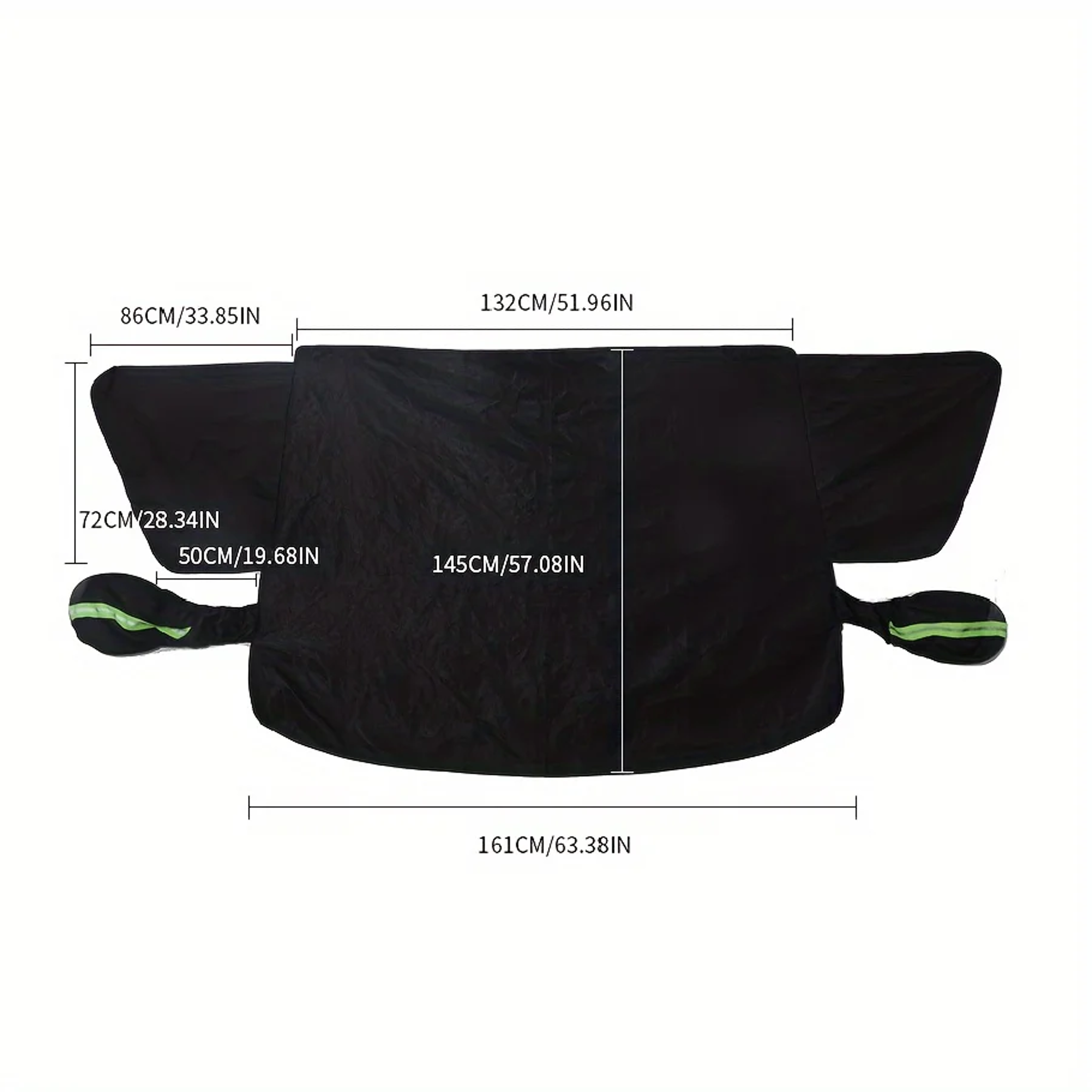 Extended Car Snow Cover Thickened Windshield Frost Protector For Winter 3