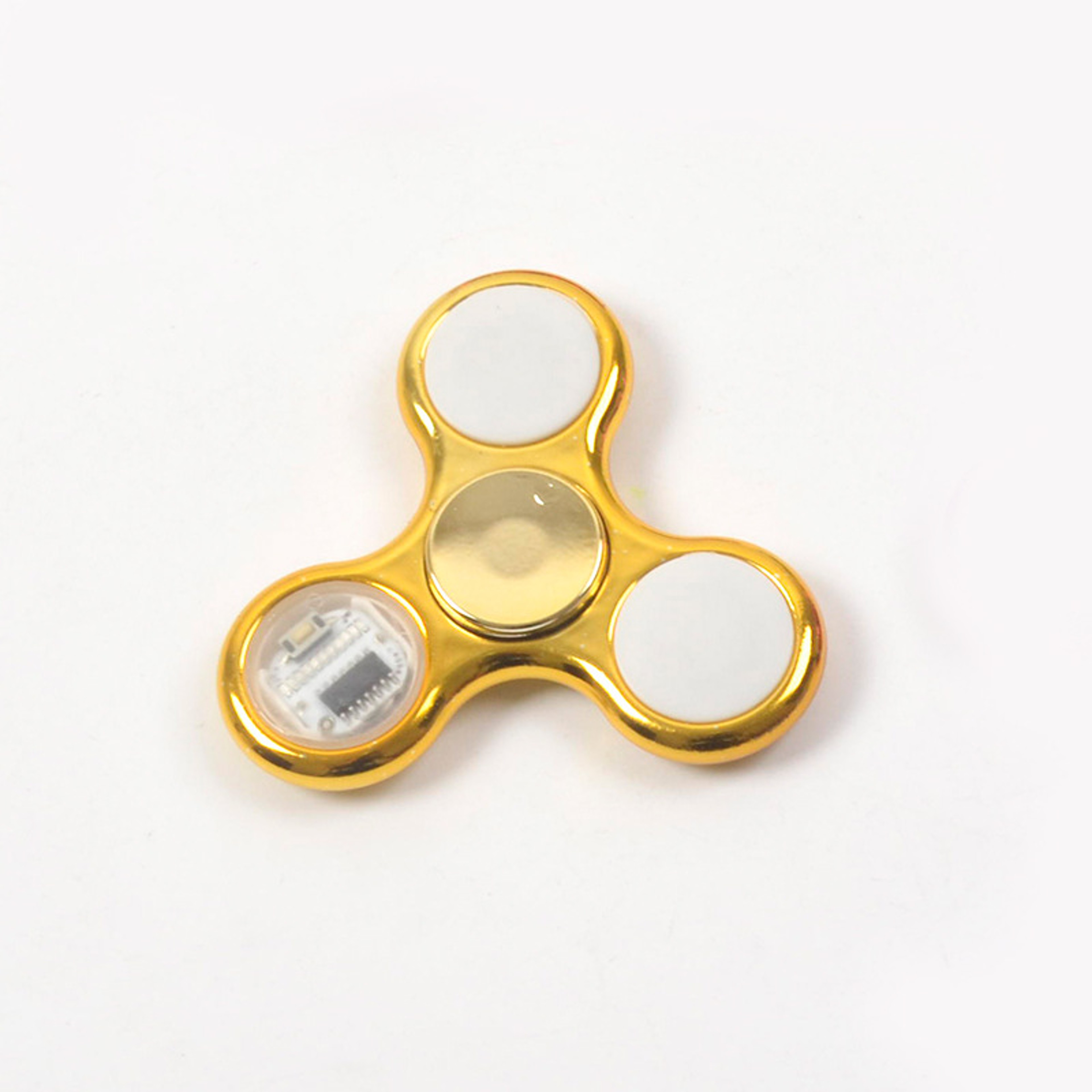 LED Light Fidget Spinner Glow In The Dark Stress Relief Hand Spinner Toy 7