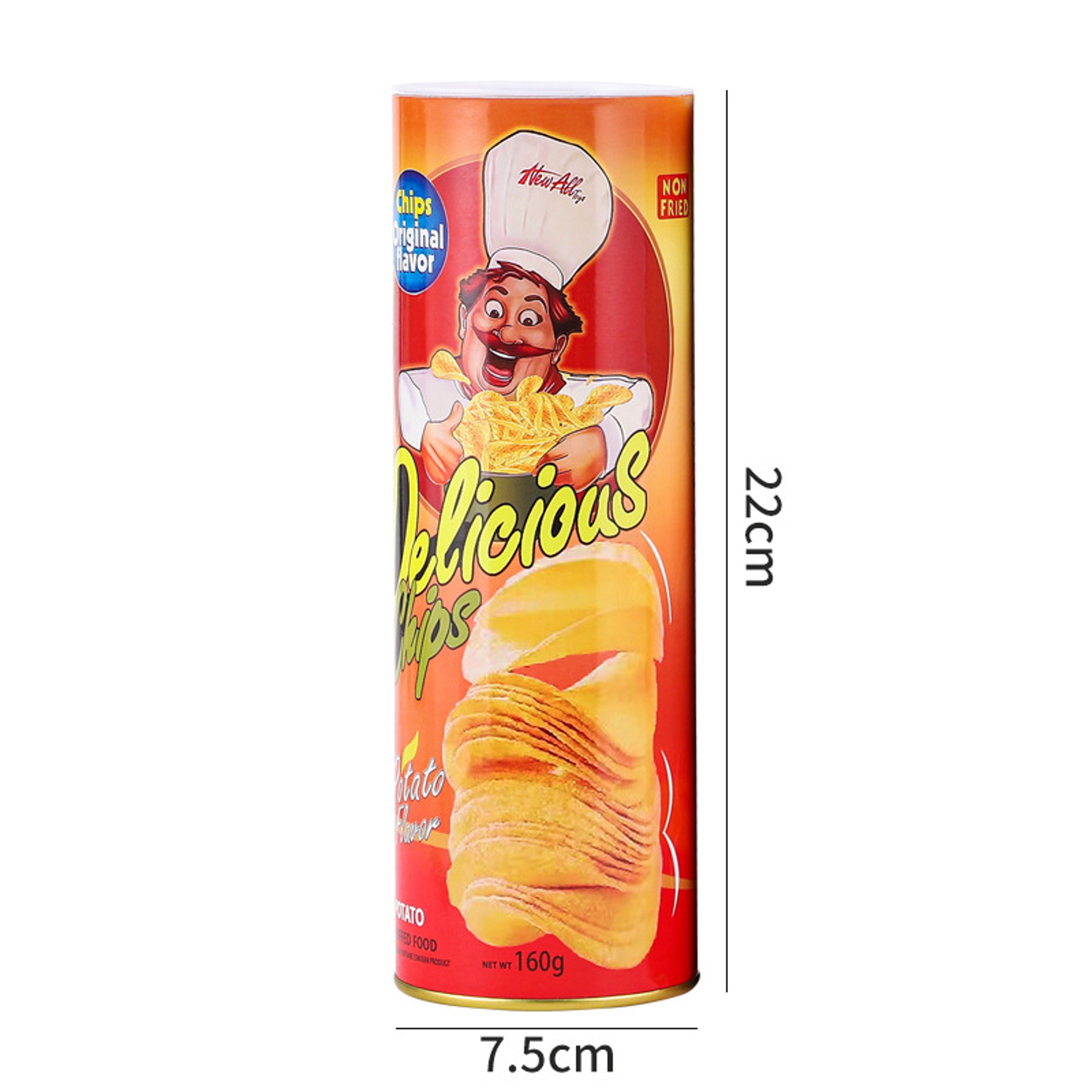 Potato Chip Snake Prank Can Reusable Gag Gift Magic Trick Toy – view 7