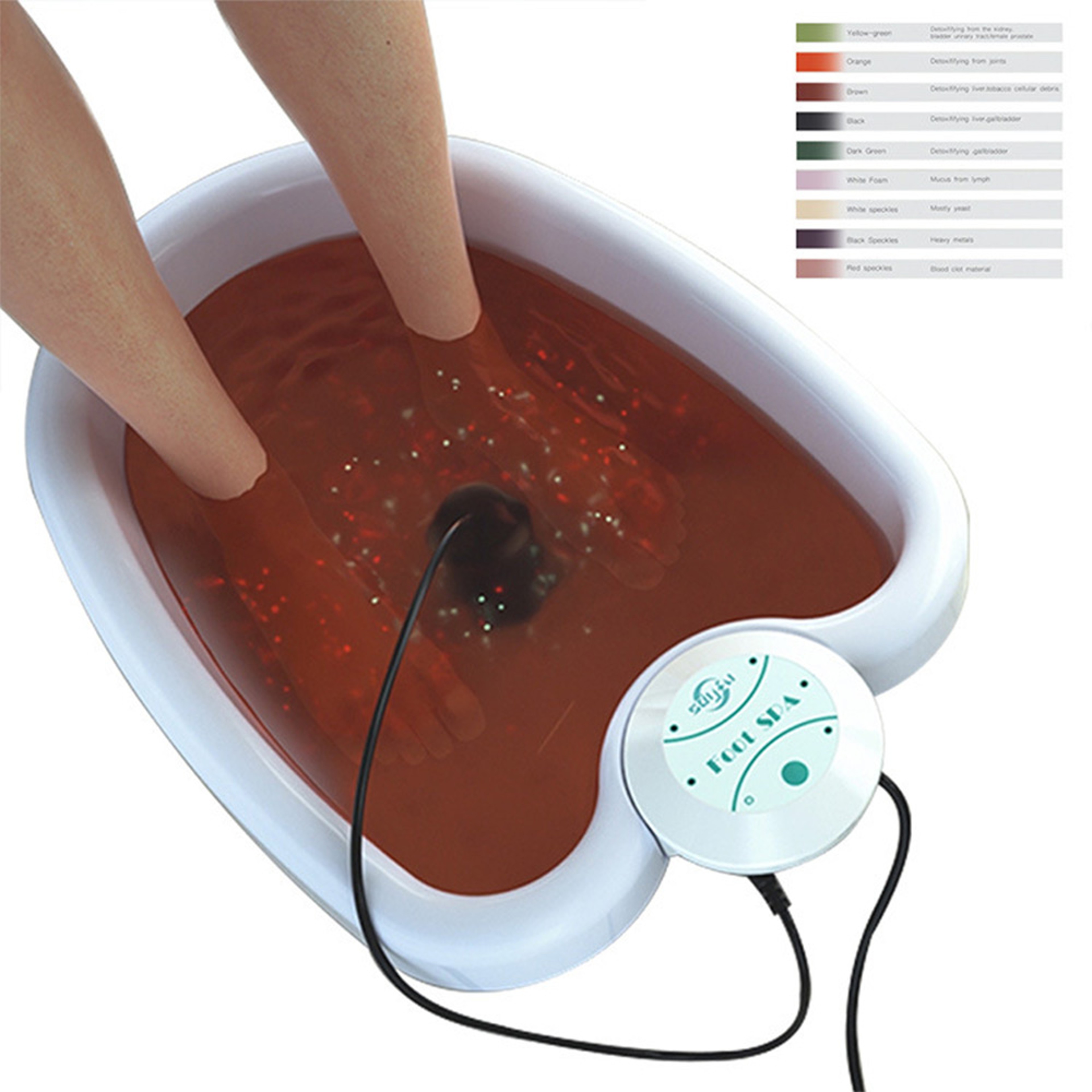 Ionic Foot Spa Bath Machine for Home Foot Relaxation and Massage – view 1