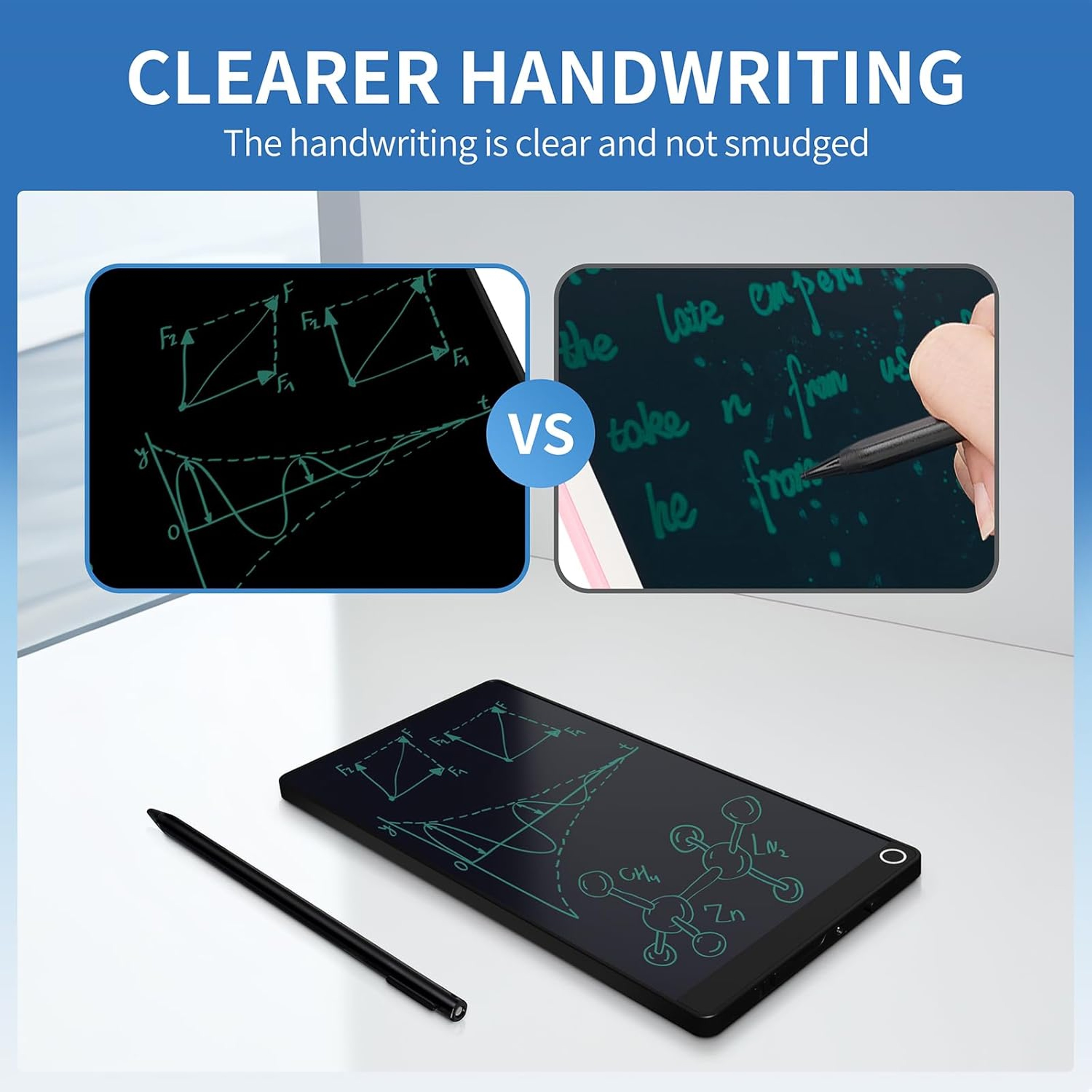 LCD Writing Tablet Portable Digital Notepad Reusable Drawing Pad – view 5