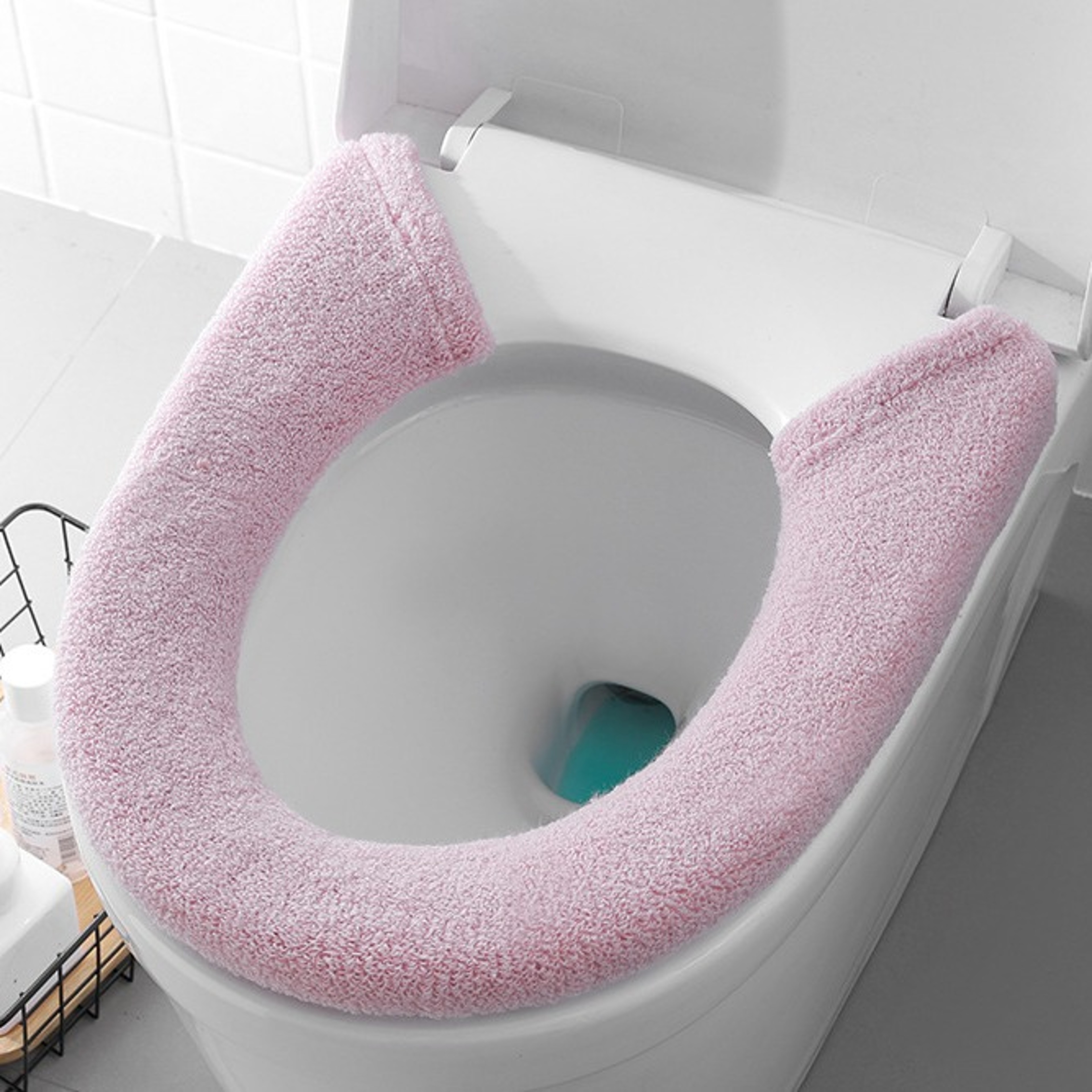 Extra Thick Universal Toilet Seat Cushion Soft Warm Washable Toilet Cover Padjpg