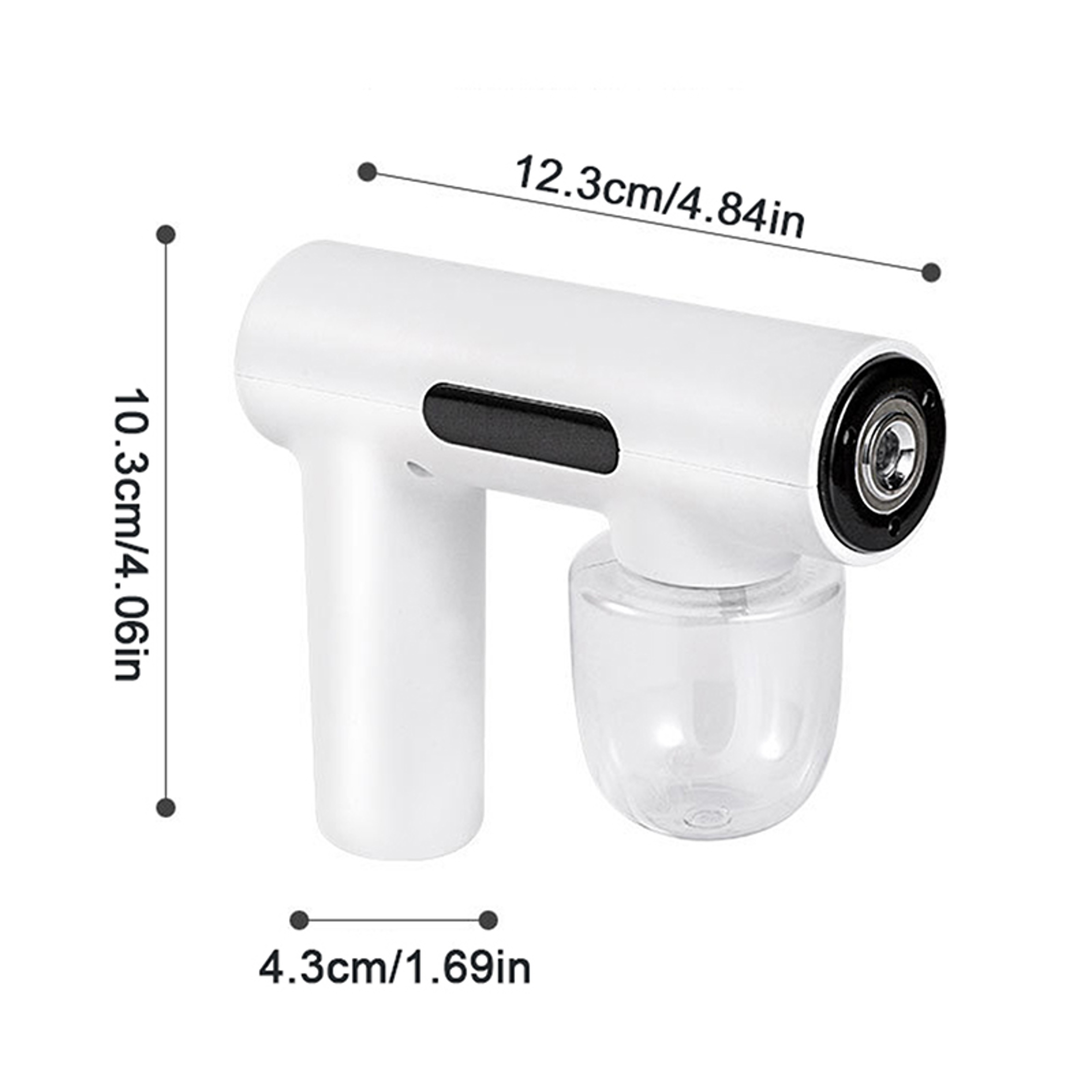 Portable Nano Mist Sprayer Rechargeable Handheld Atomizer With Blue Light 5