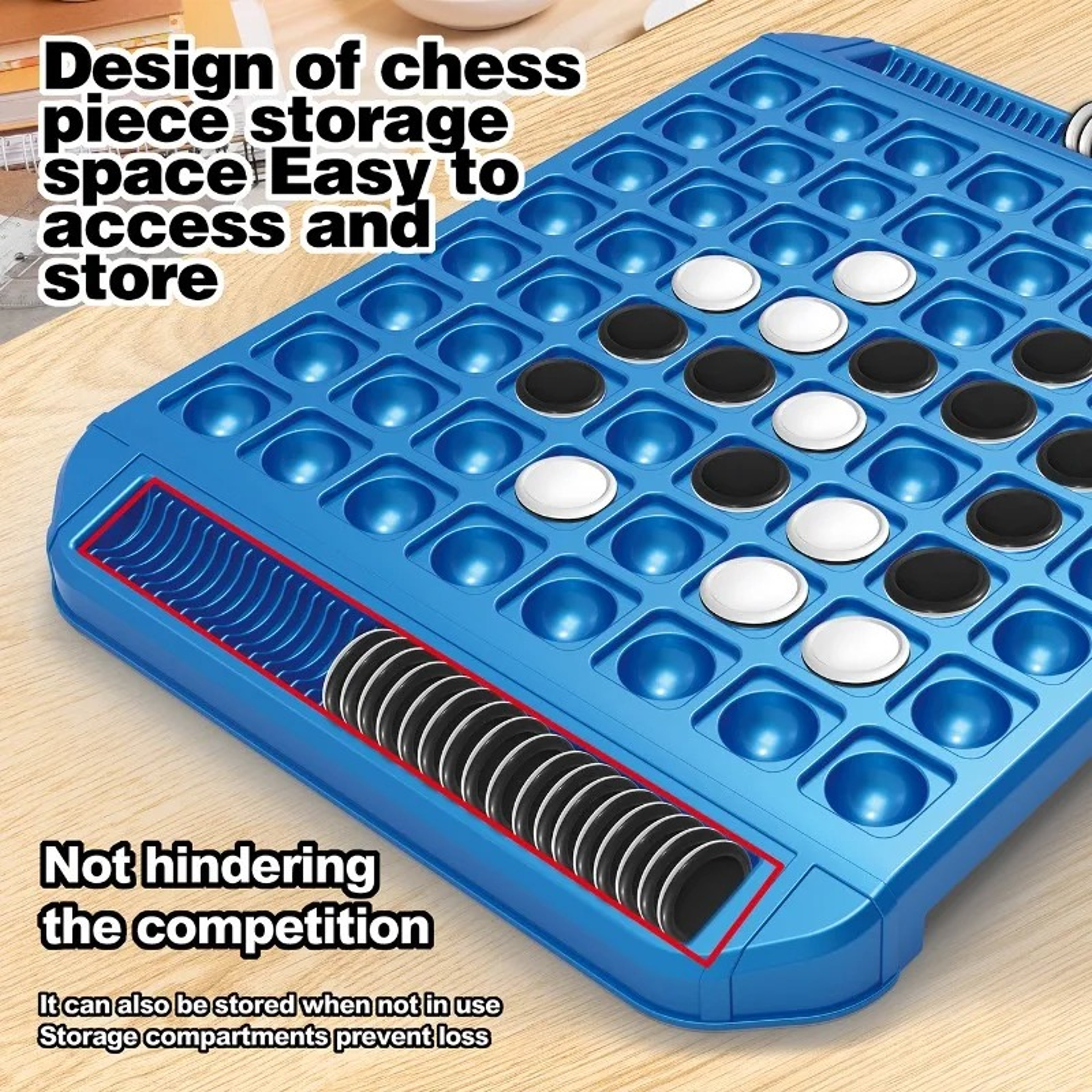 Dual Side Flip Board Two Player Strategy Game Logic Training Brain Teaser 3