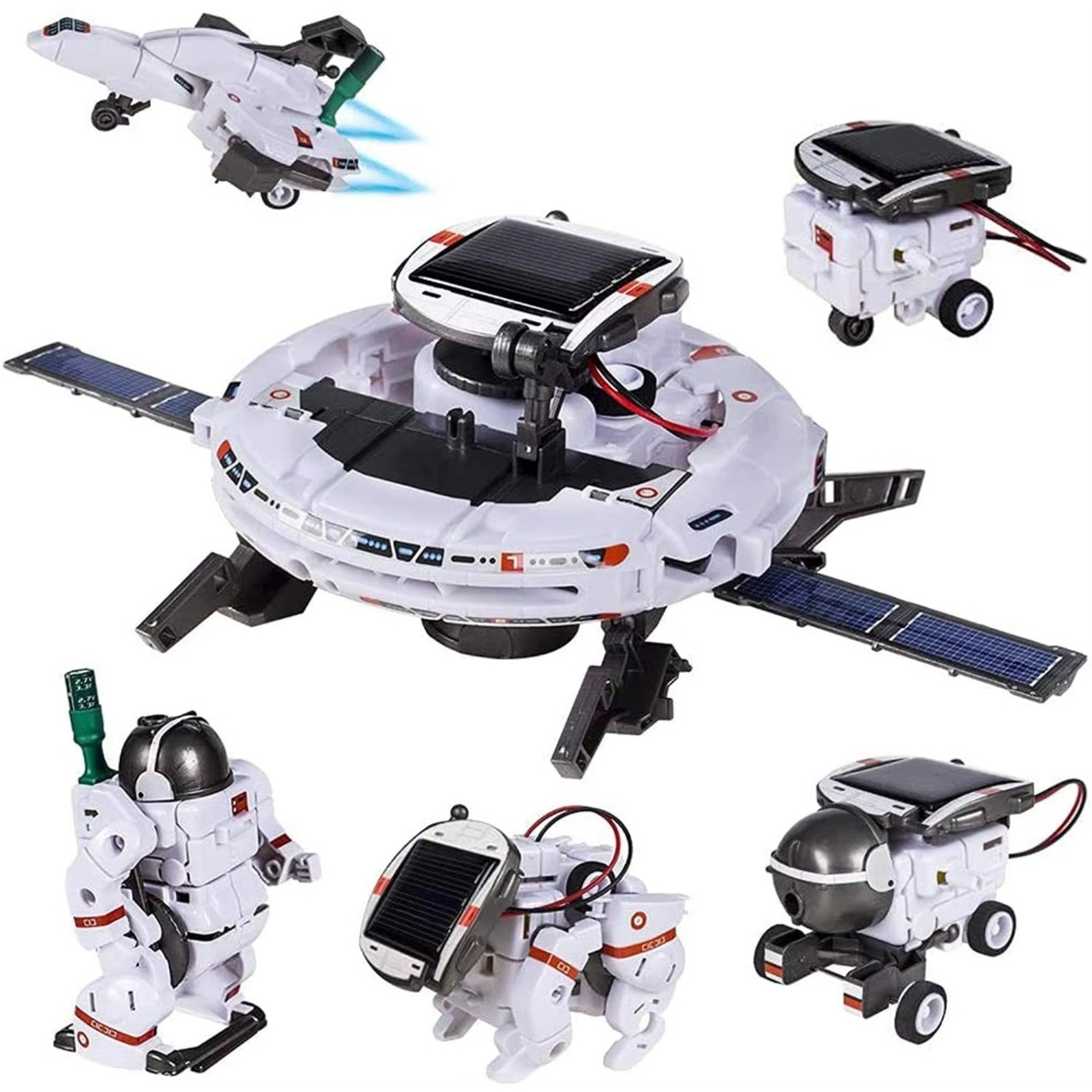 Solar Robot Kit Educational Science Building Toy For Kids 6