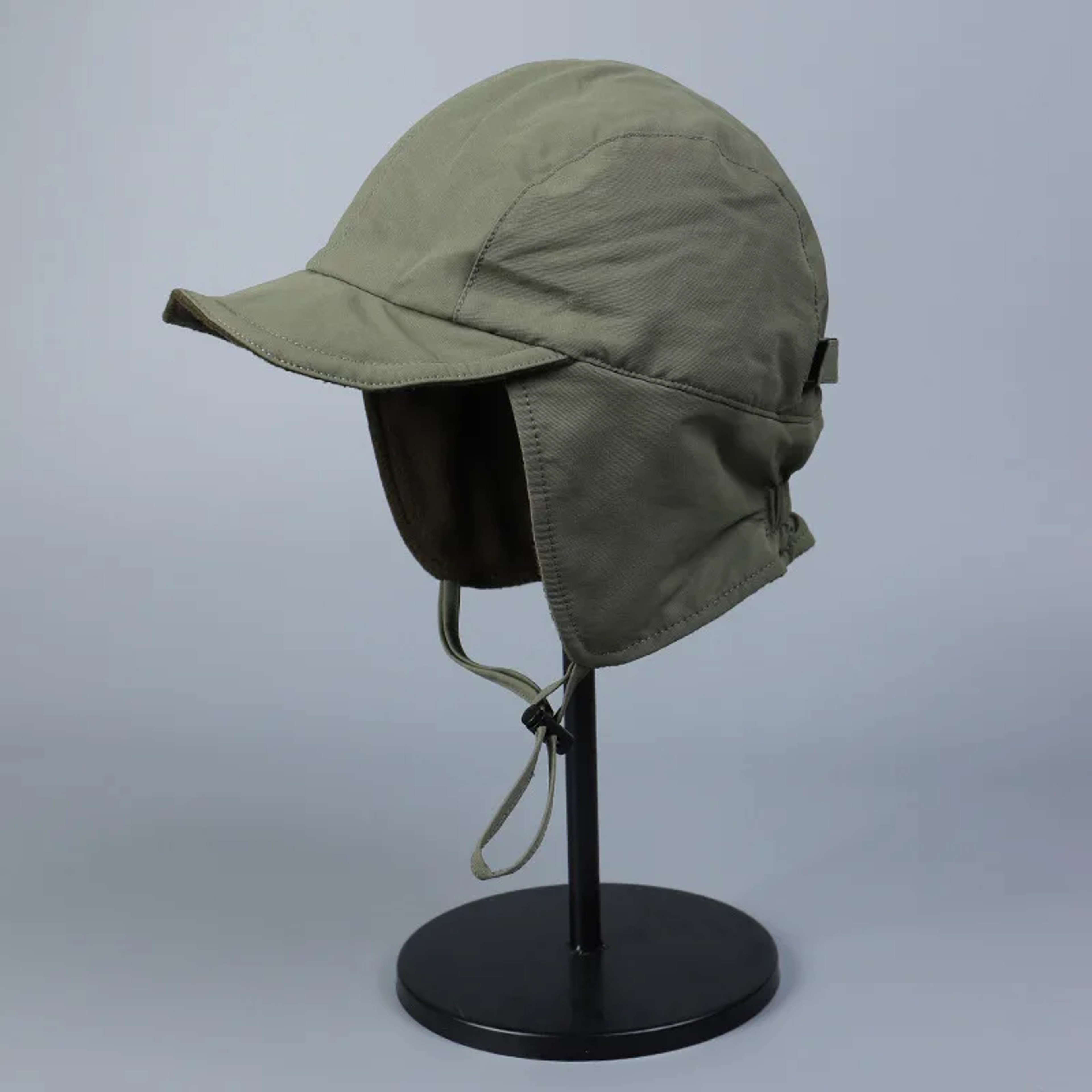 Retro Velvet Pilot Hat Windproof Winter Bomber Hat With Ear Protection 7