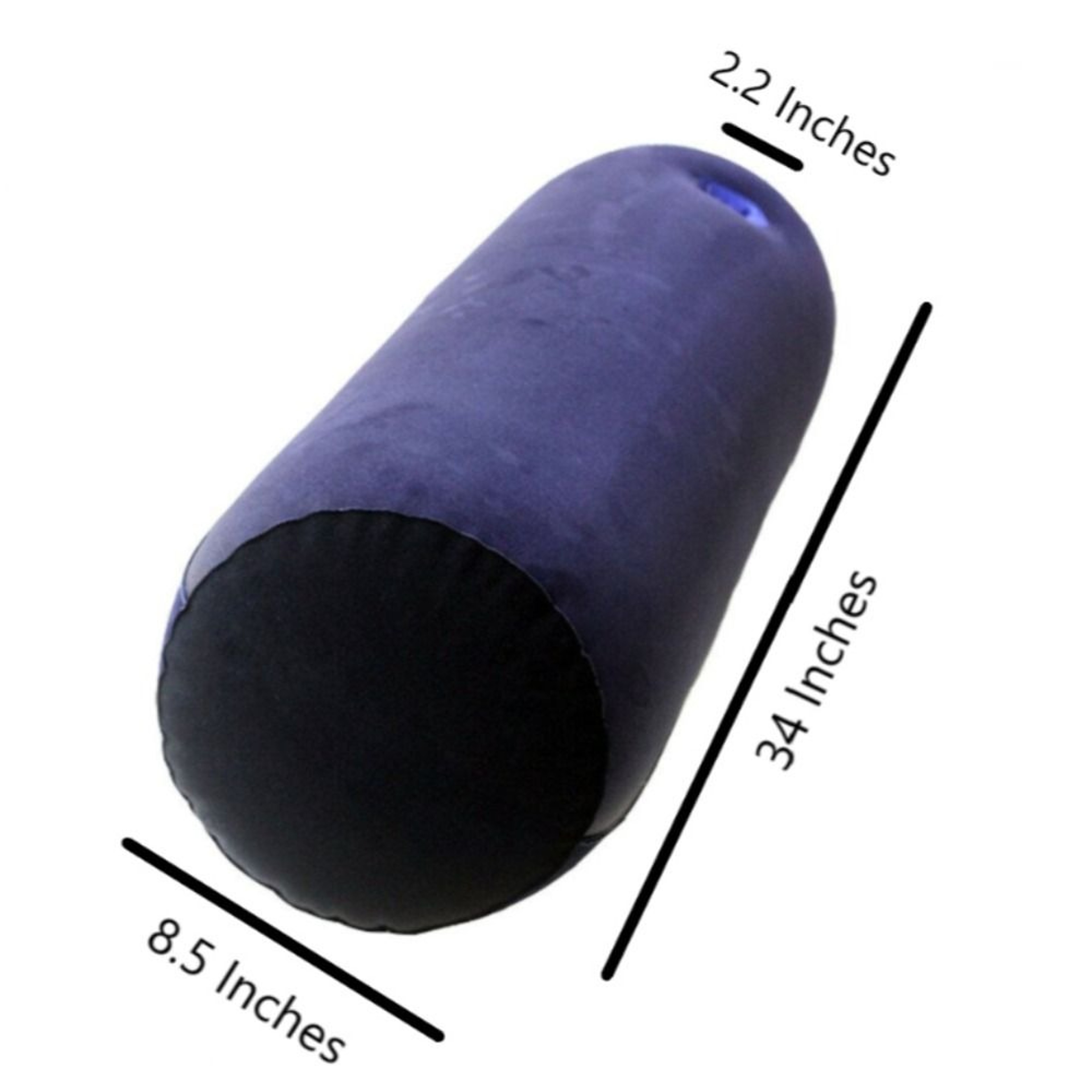 Inflatable Wedge Pillow Soft PVC Flocking Body Support Cushion 7