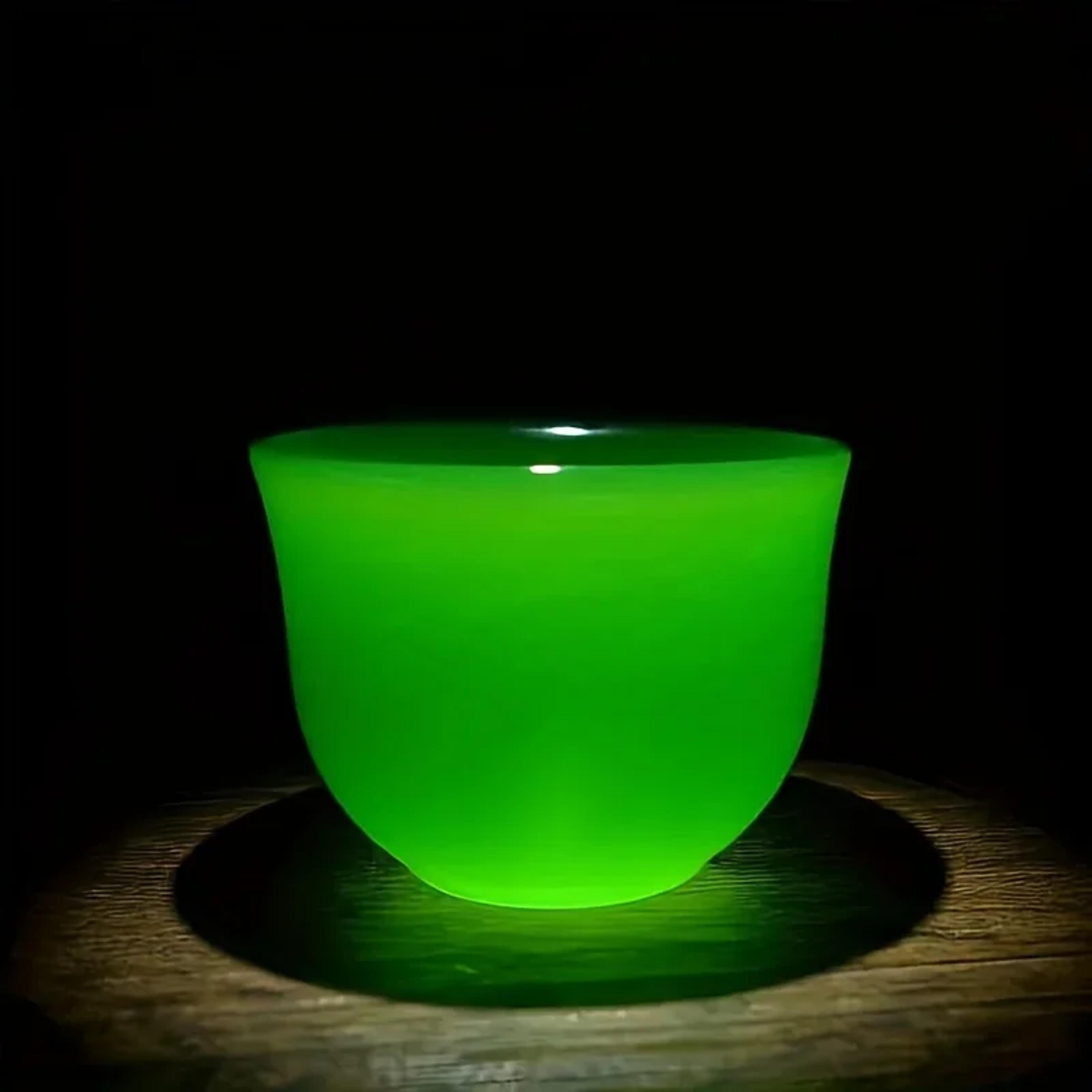 Jade Tea Cup Kung Fu Tea Master Cup for Tea Tasting and Elegant Drinkware – view 6