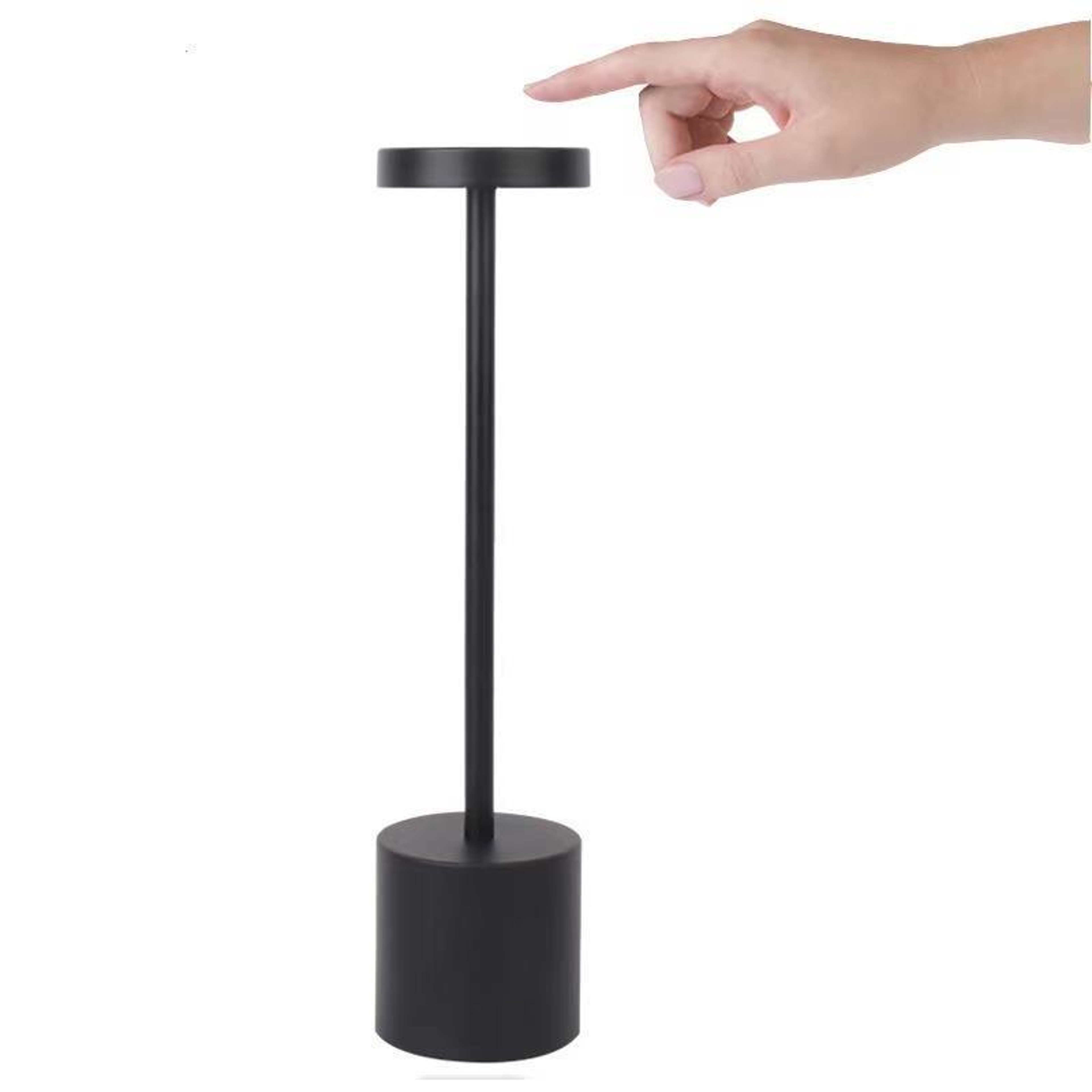 Rechargeable Cordless Touch Table Lamp With Three Color Lighting Modes 6