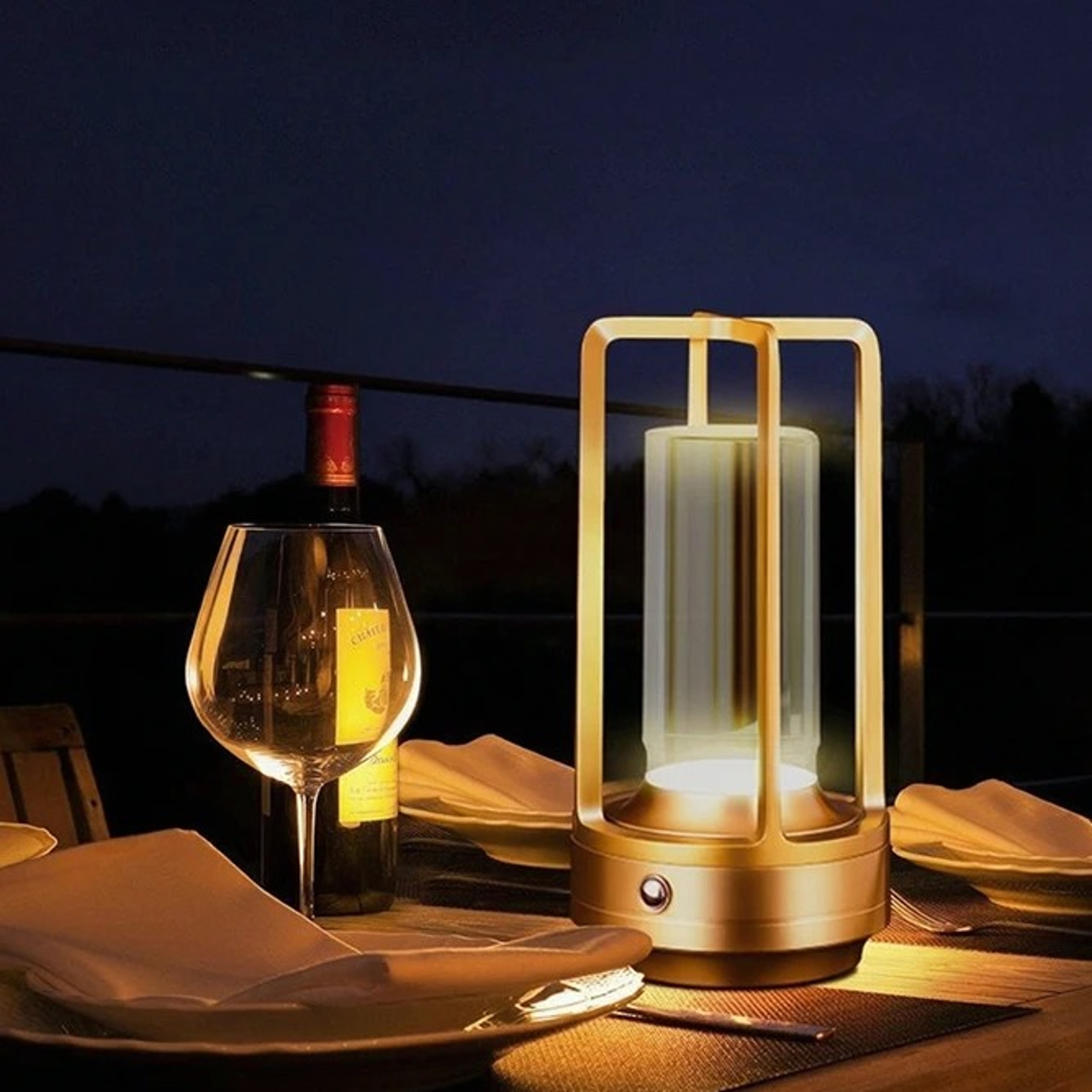 Rechargeable LED Cordless Table Lamp with Touch Control and Dimmable Lightjpg