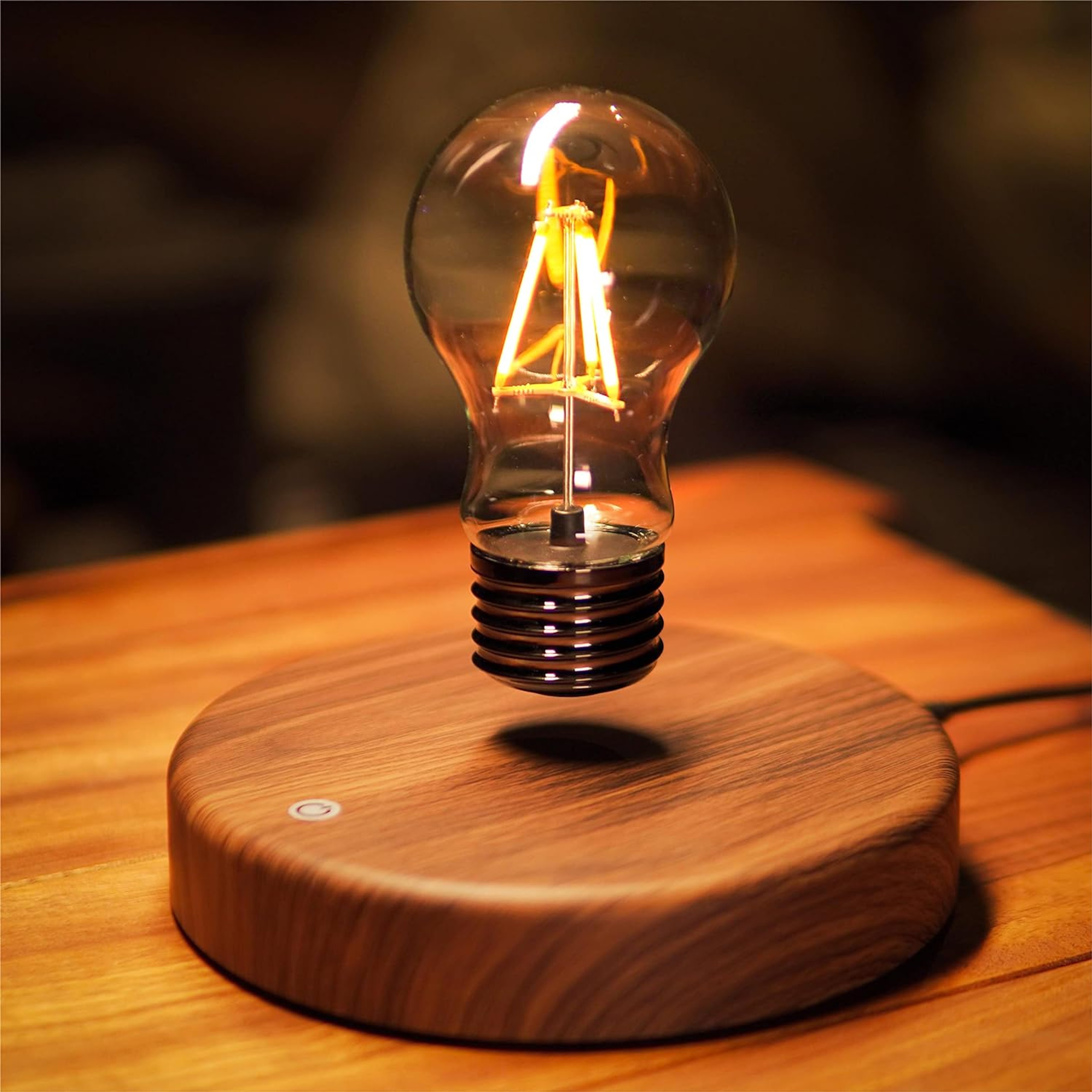 Wireless Levitating LED Night Light With 360 Degree Rotating Floating Bulb 1