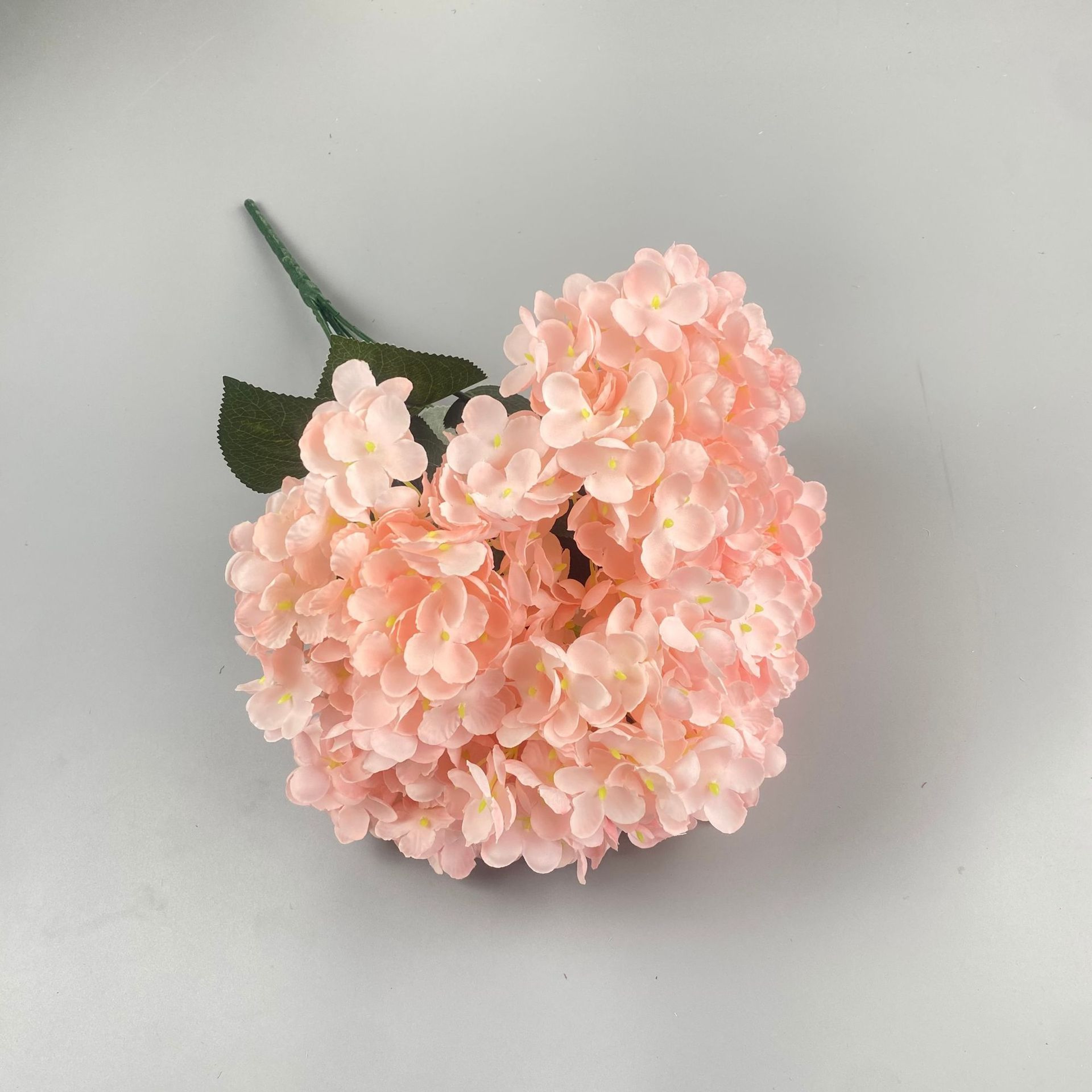 Five Head Silk Artificial Hydrangea Bouquet for Wedding and Home Decor – view 6