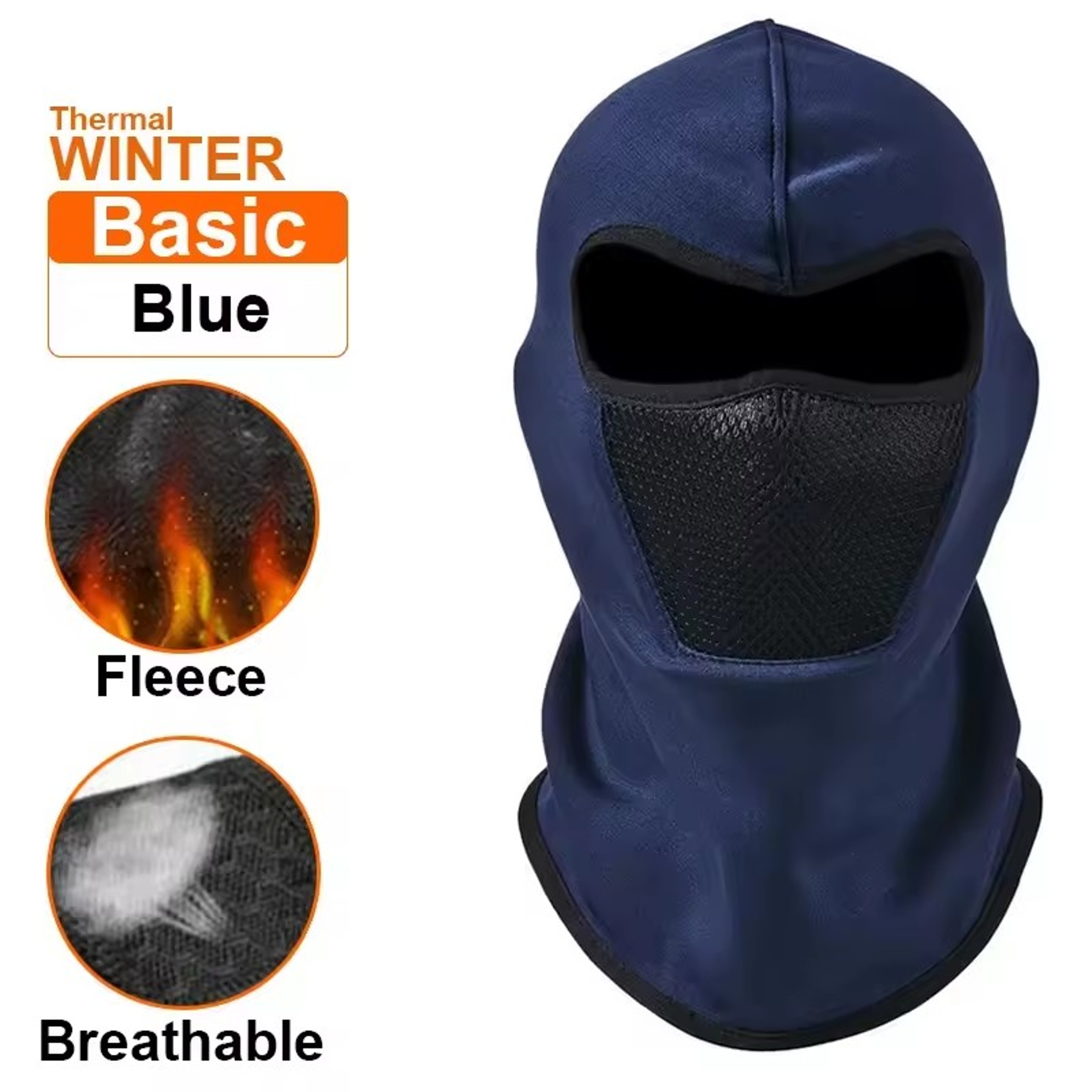 Thermal Winter Balaclava for Men with Full Face Coverage – view 11