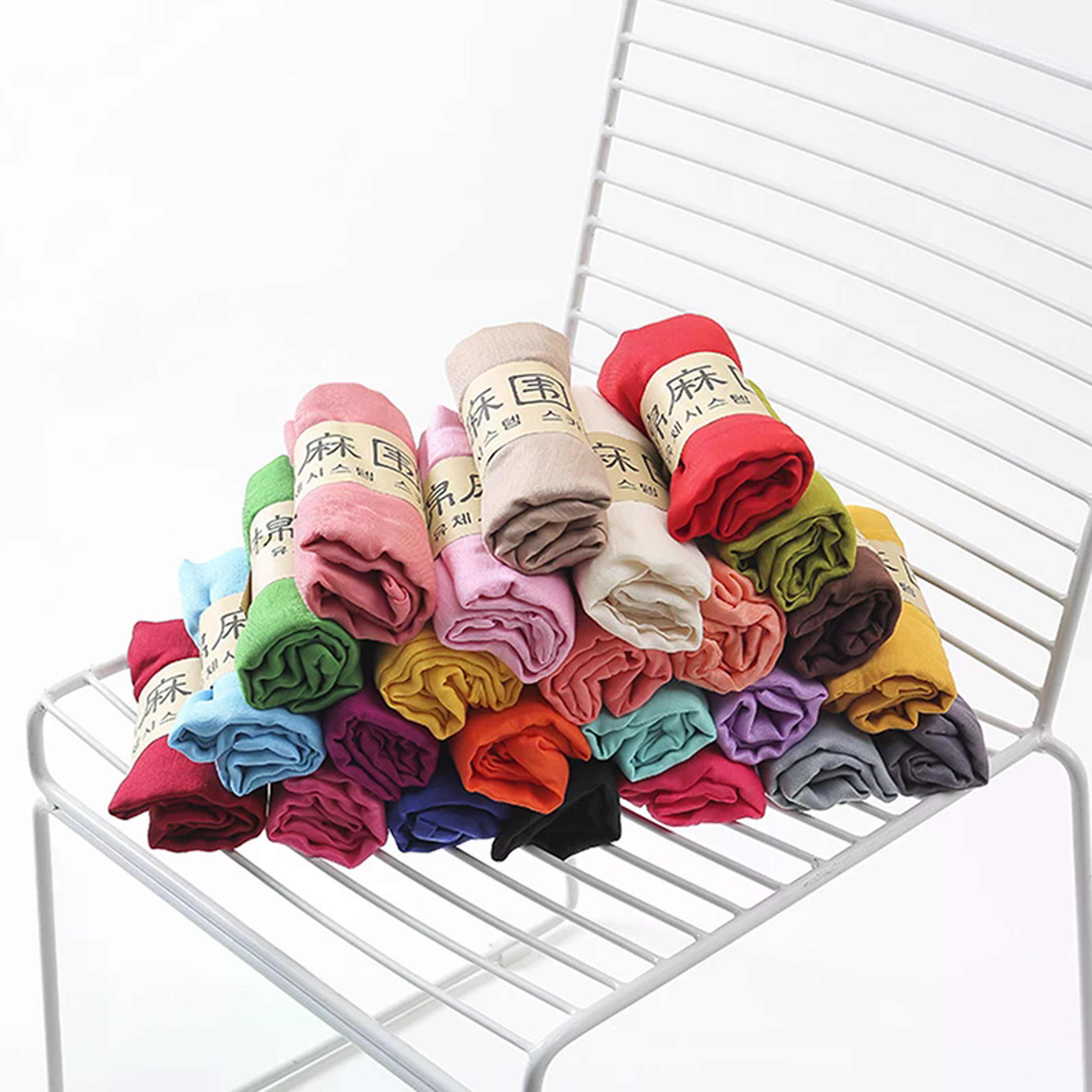 Womens Cotton Scarf Shawl Wrap for Spring and Autumn – view 3