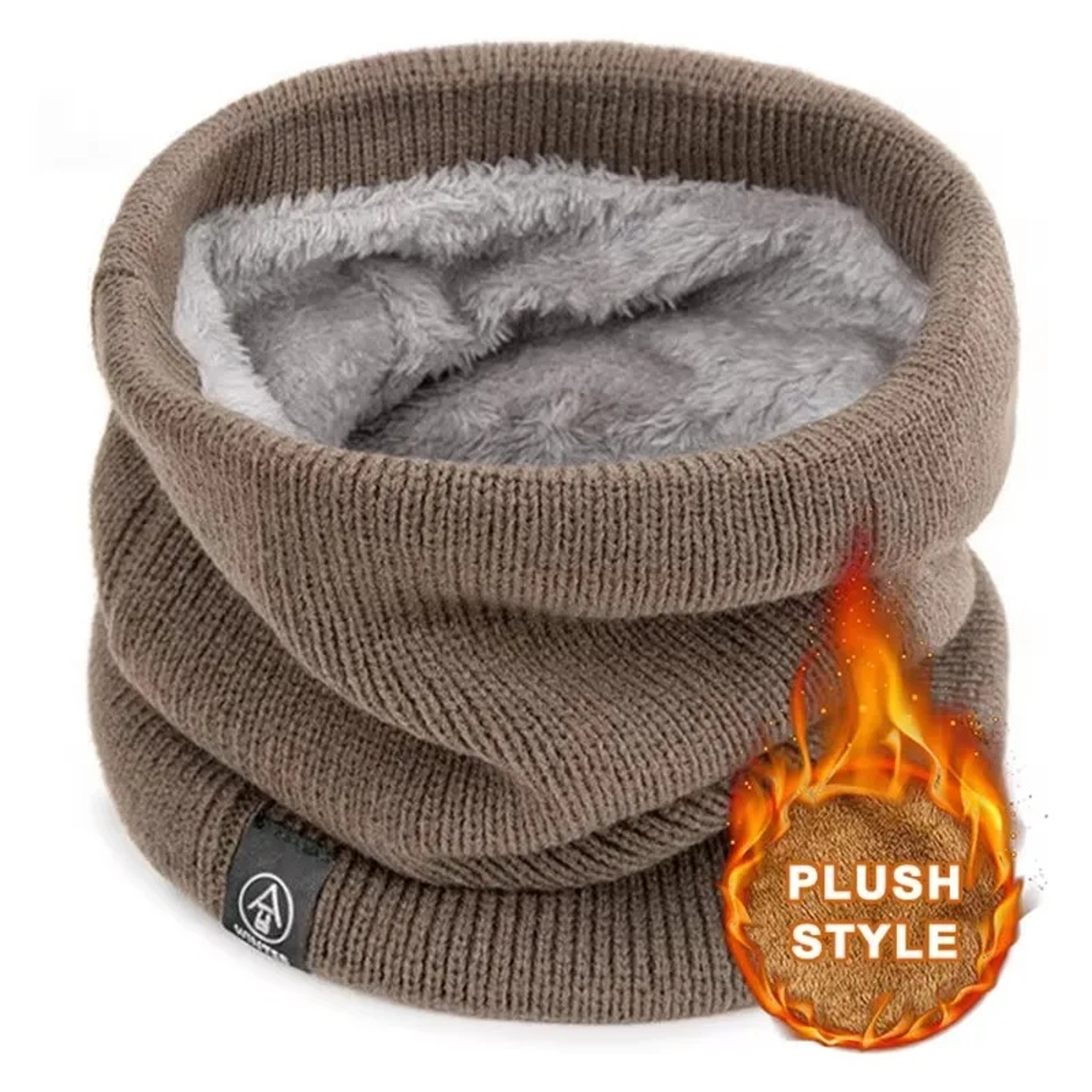 Soft Knitted Neck Warmer Winter Sport Scarf Cold Proof Face Cover 2