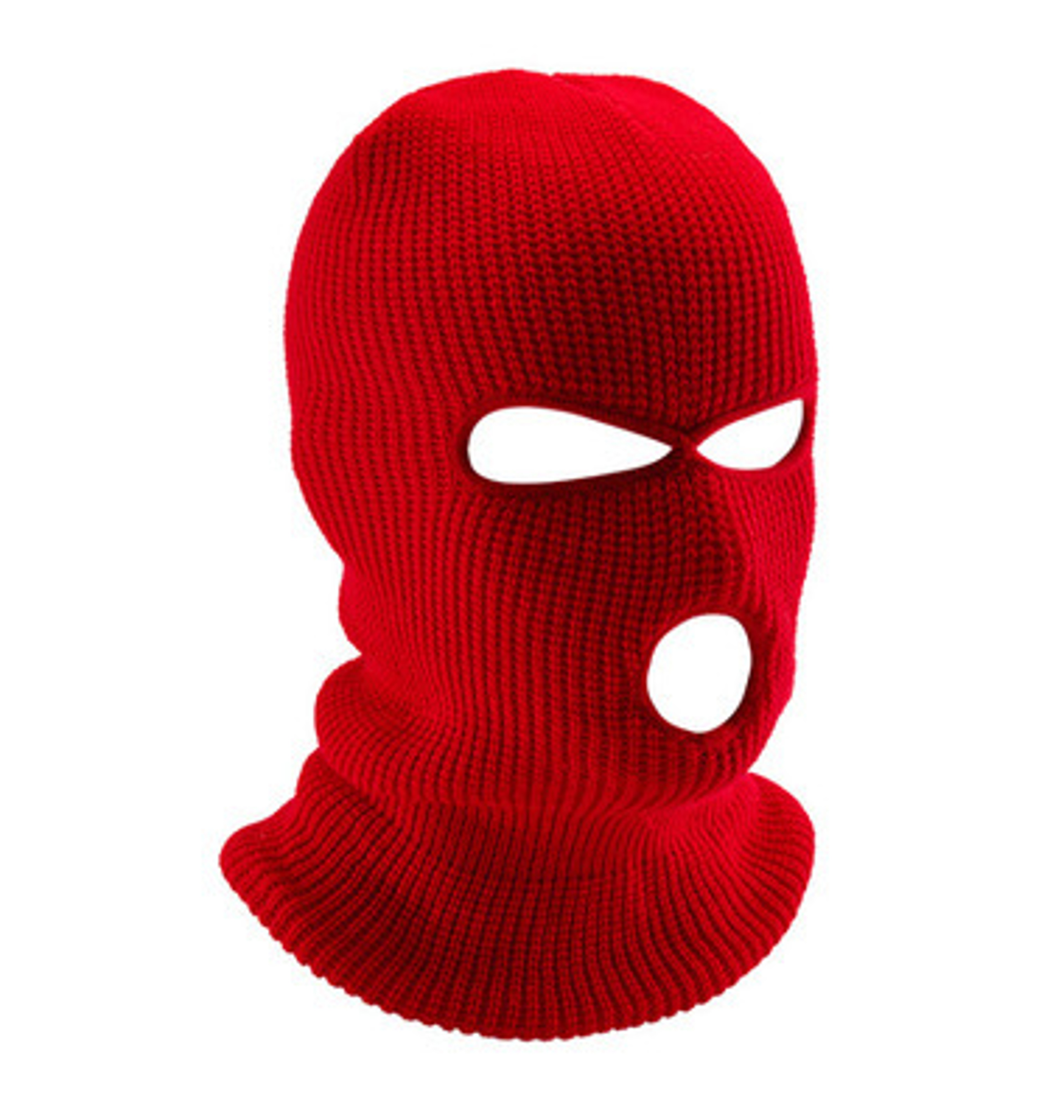 Knitted 3 Hole Ski Mask Windproof Full Face Balaclava Warm Winter Knit Hat – view 7