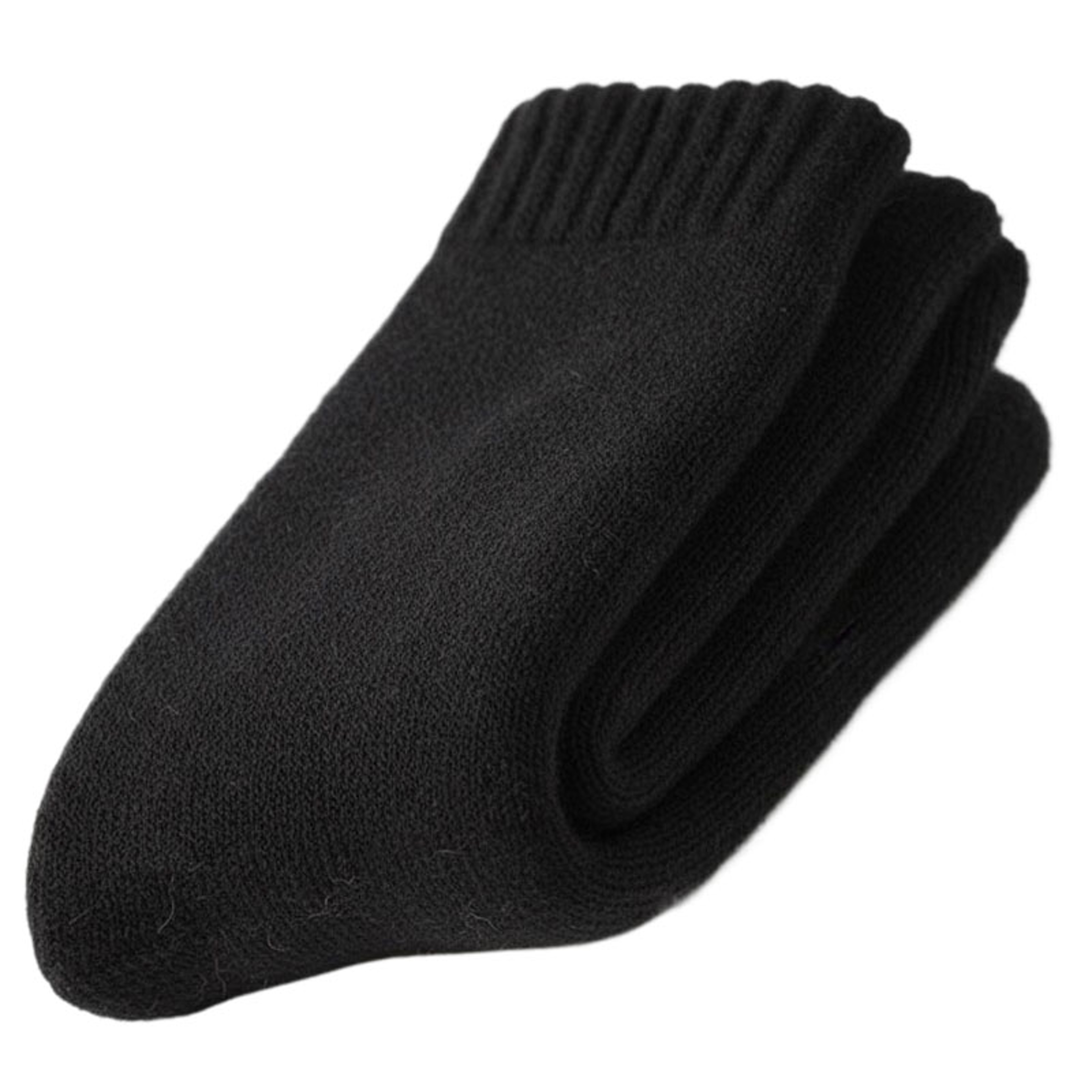 Unisex Thick Wool Winter Socks Solid Color Cold Weather Terry Socks 7