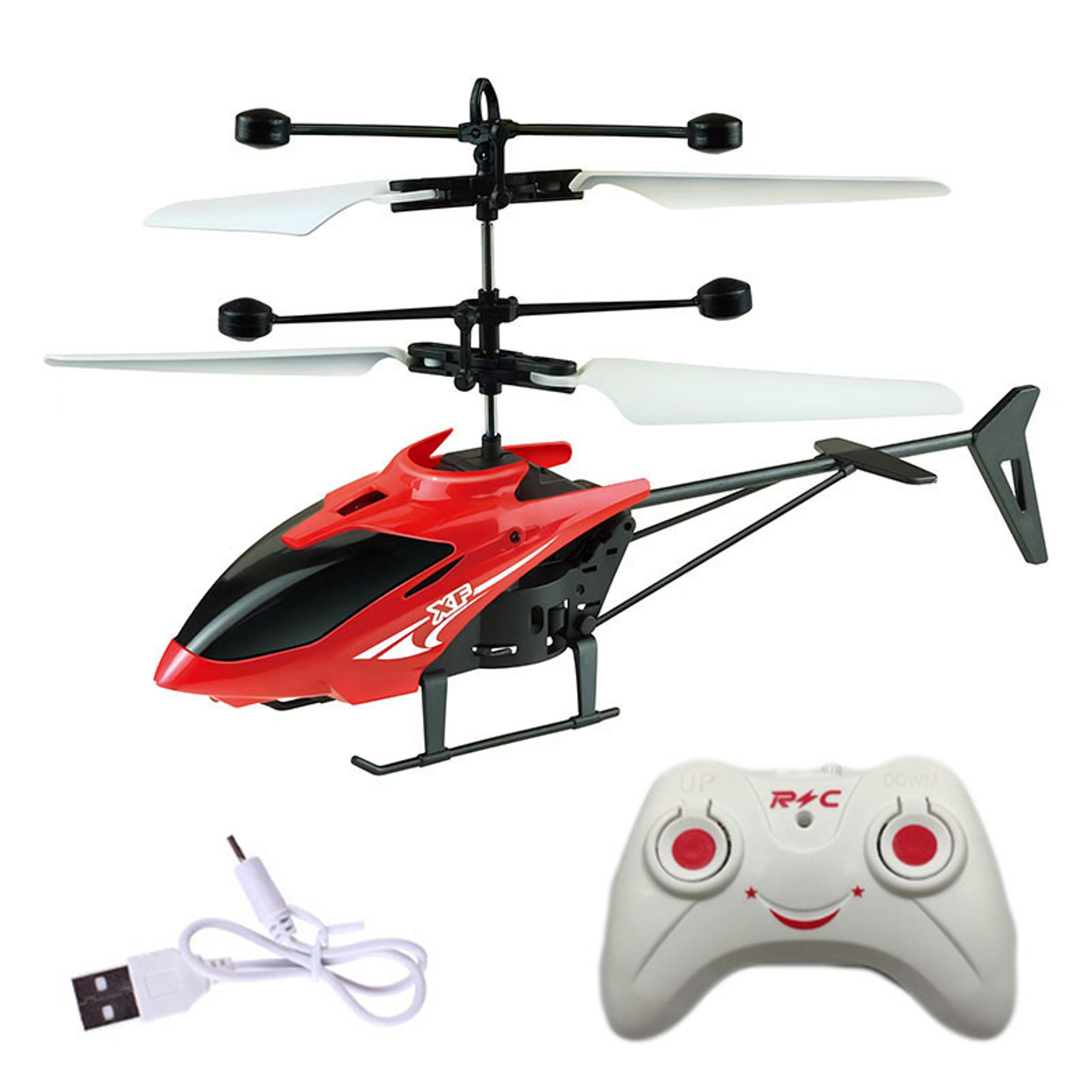 Rechargeable Mini RC Drone Fall Resistant Helicopter Toy with Obstacle Avoidance – view 1
