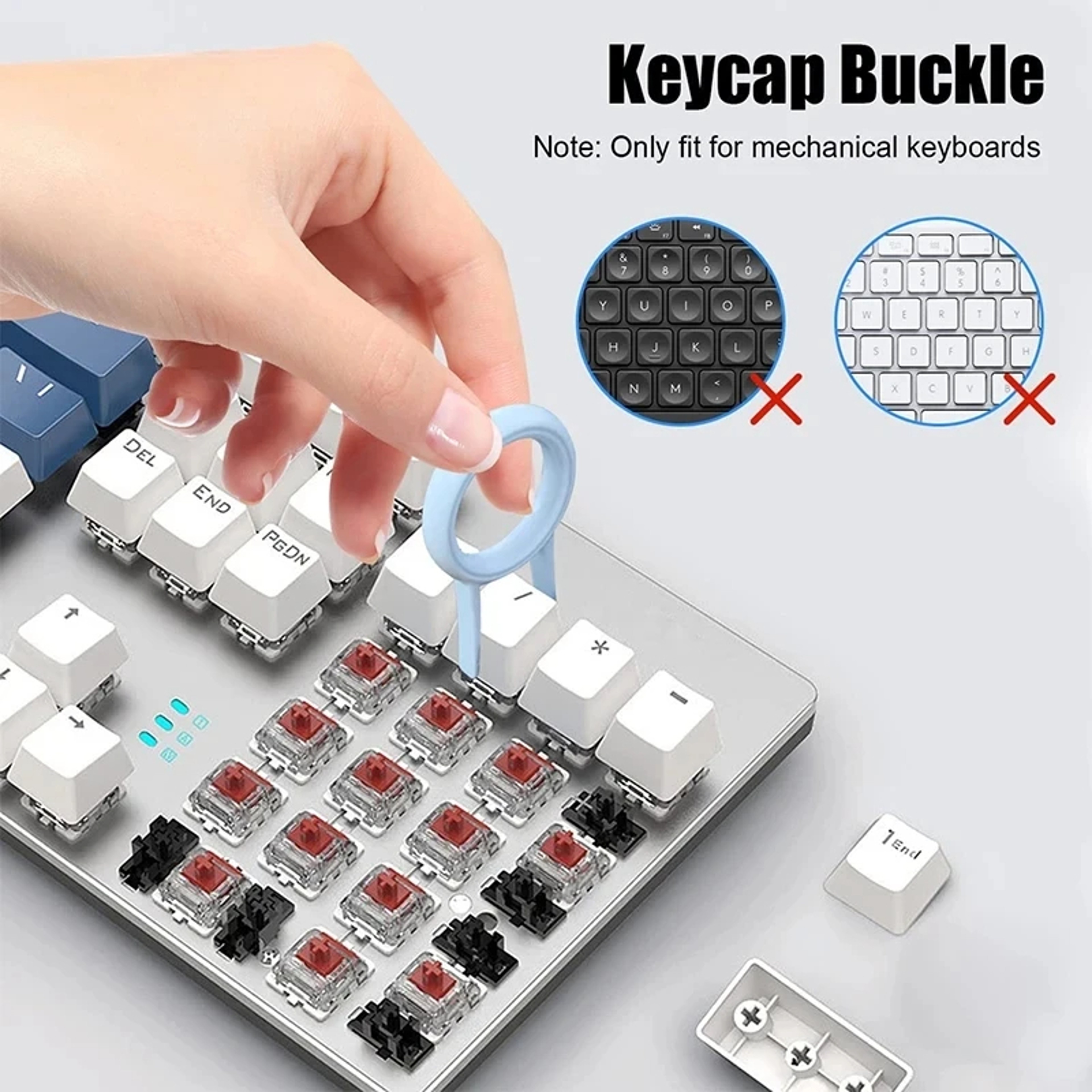 Keyboard and Earphone Cleaning Kit with Keycap Puller and Cleaning Pen – view 3