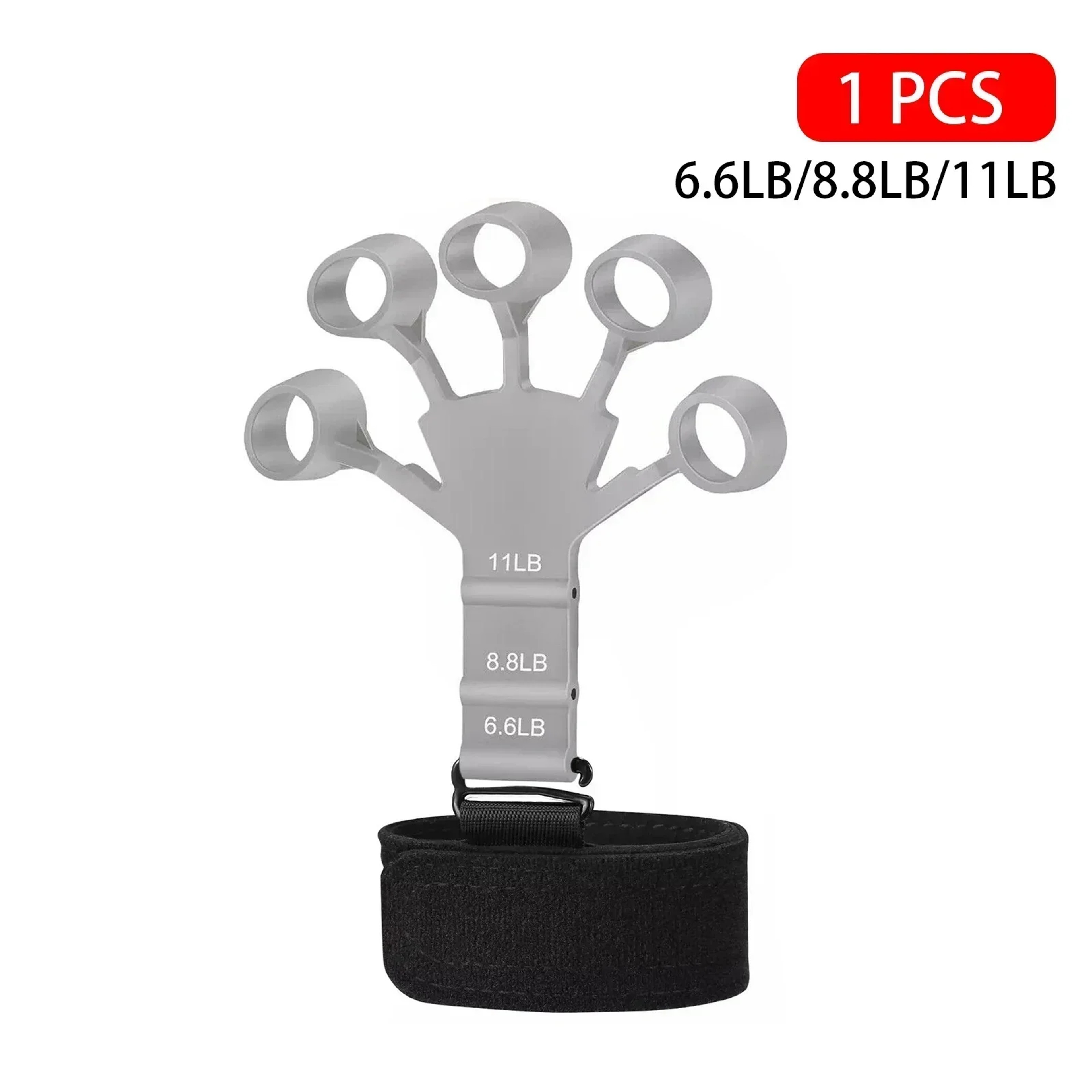 Hand Grip Strengthener 6th Level Resistance Guitar Finger Trainer 8
