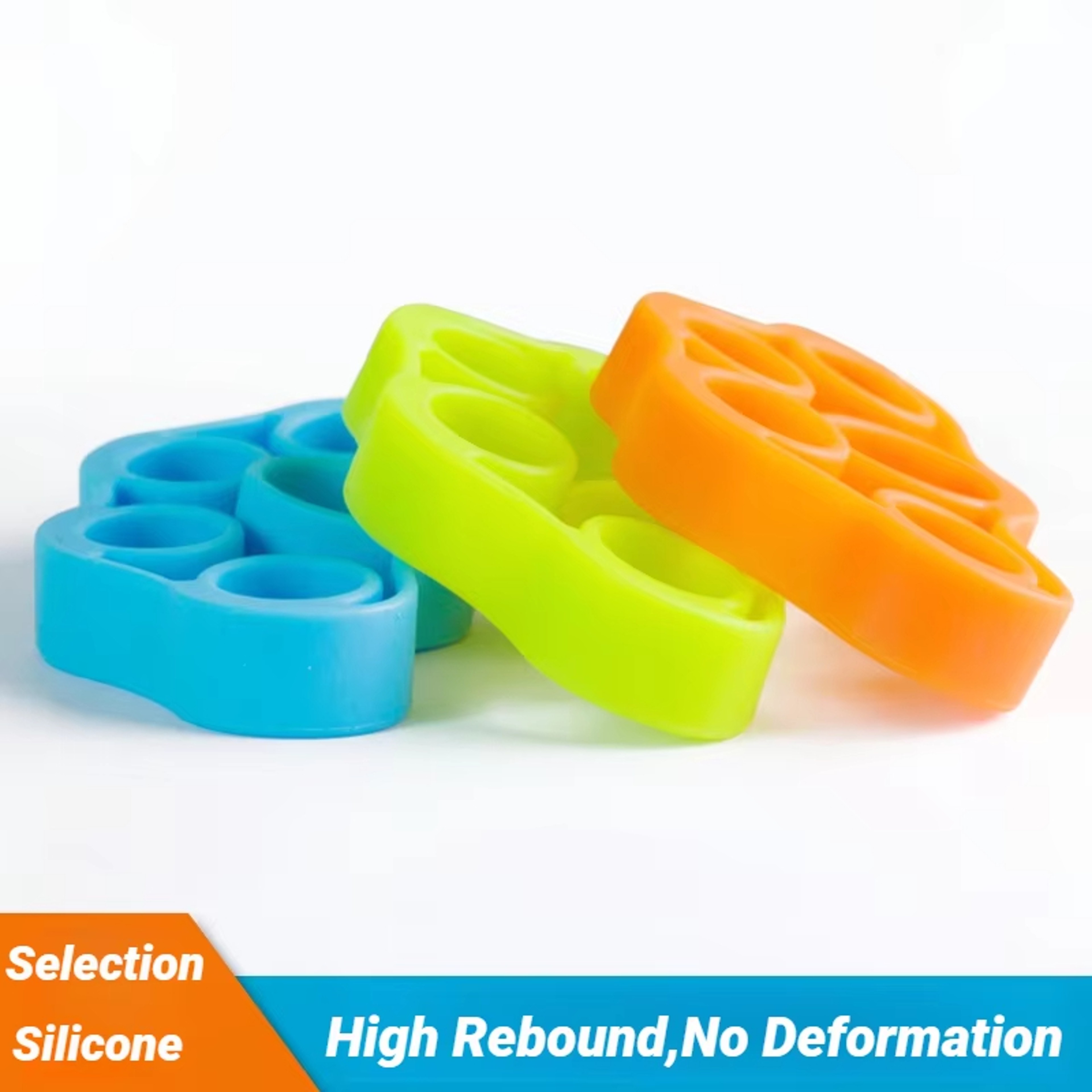 Silicone Five Finger Hand Exerciser For Finger And Wrist Training 2