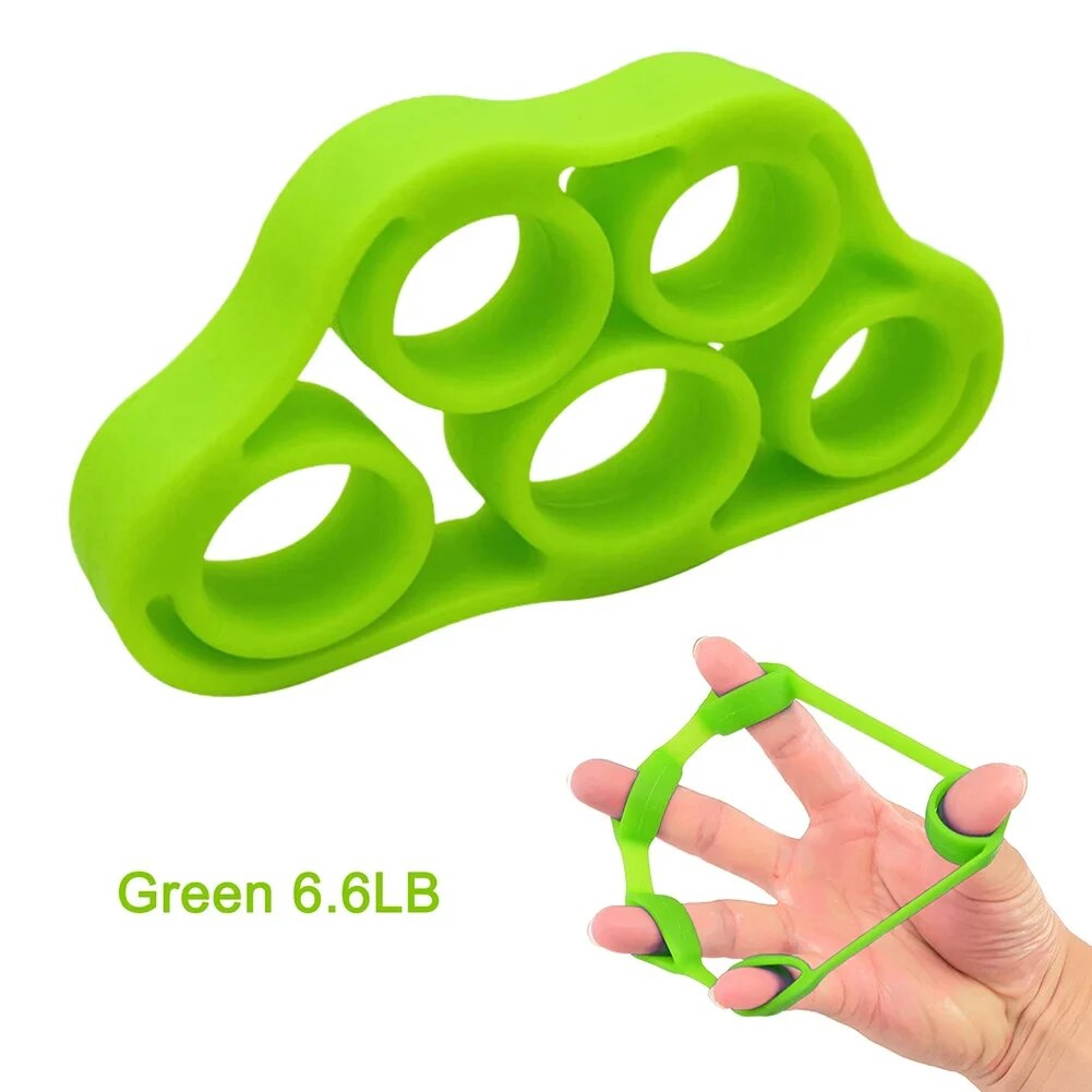 Silicone Five Finger Hand Exerciser For Finger And Wrist Training 6