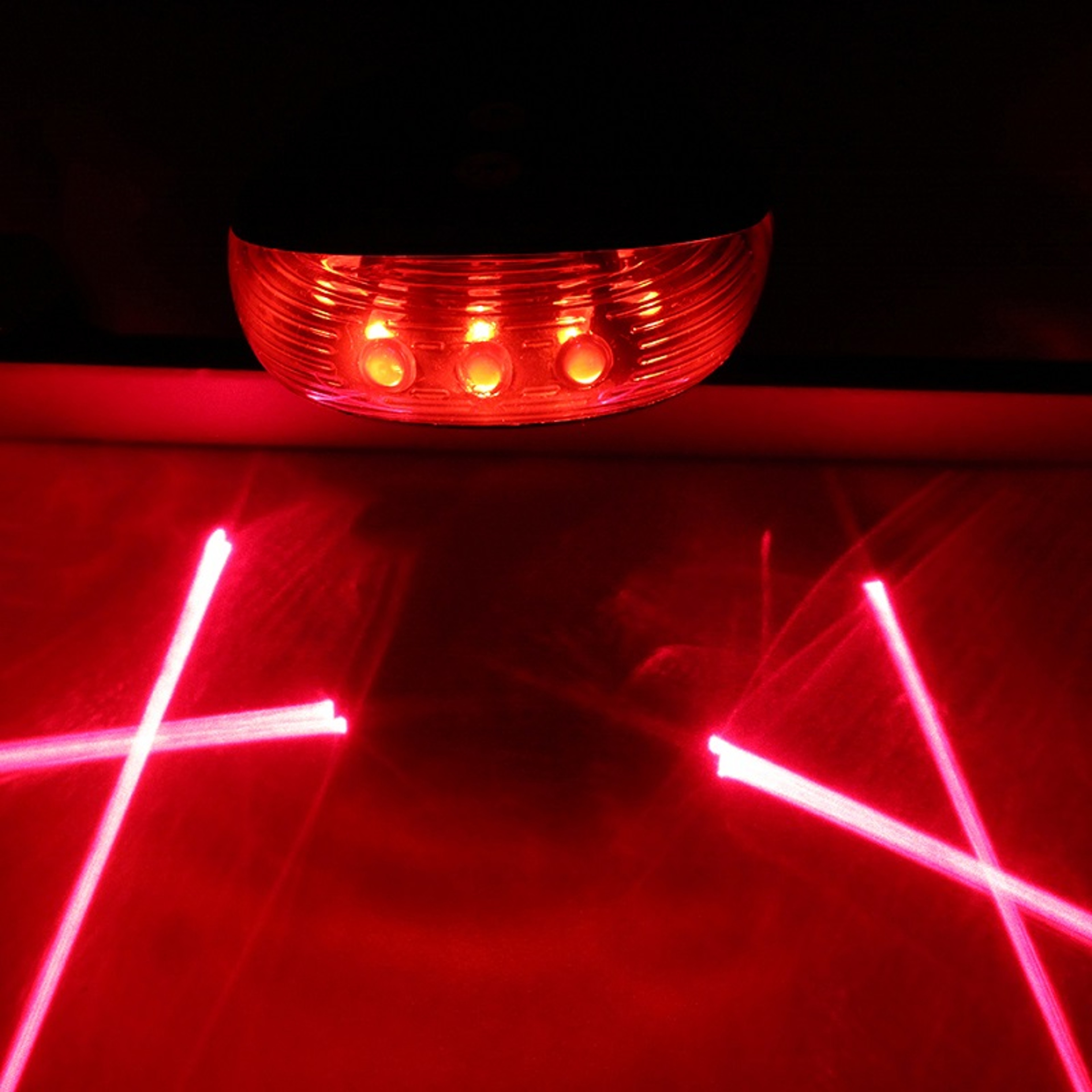 Bike Tail Light with two Lasers five LEDs and Waterproof Design – view 9