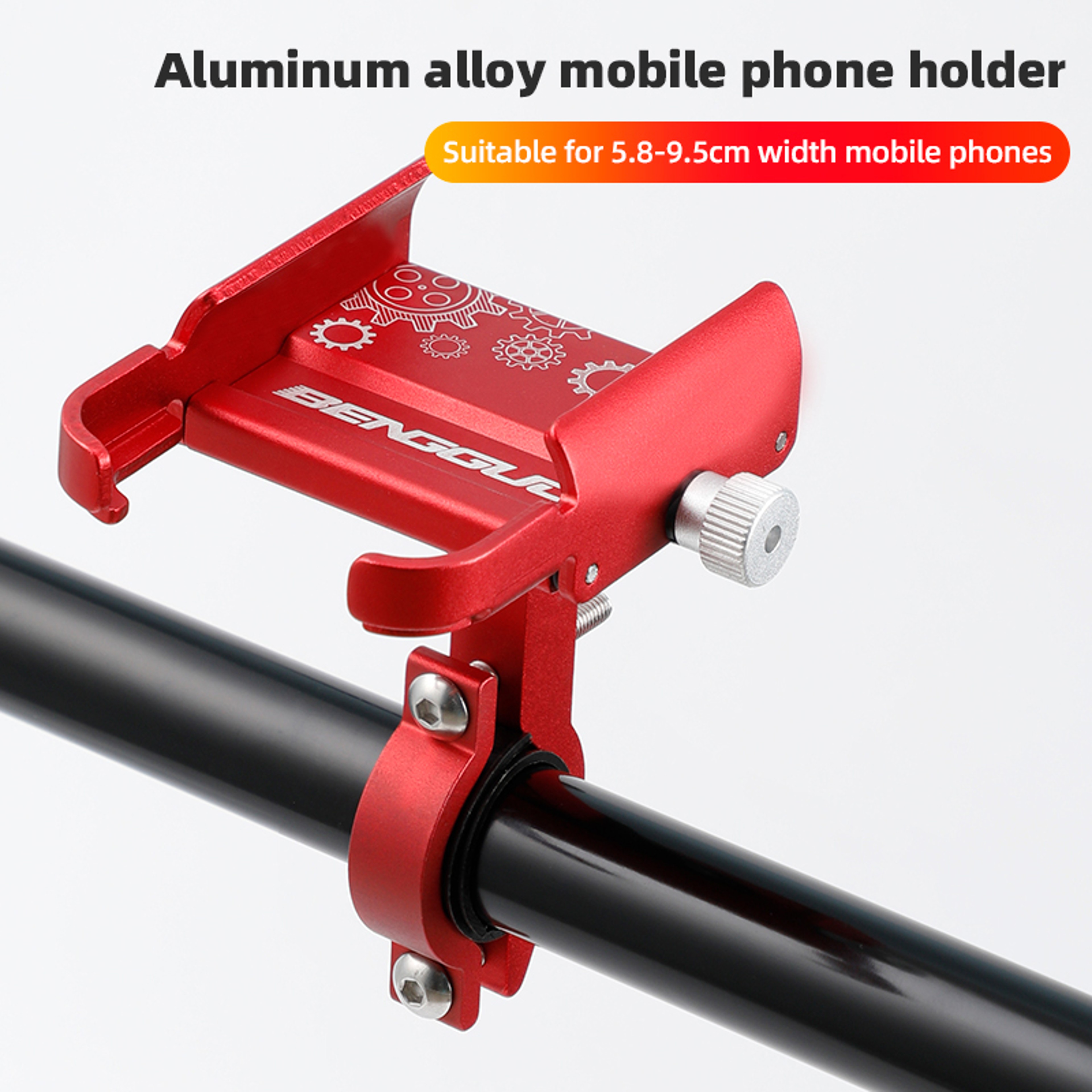 Universal Angle Bike Phone Mount Weather Ready Handlebar Holder – view 2