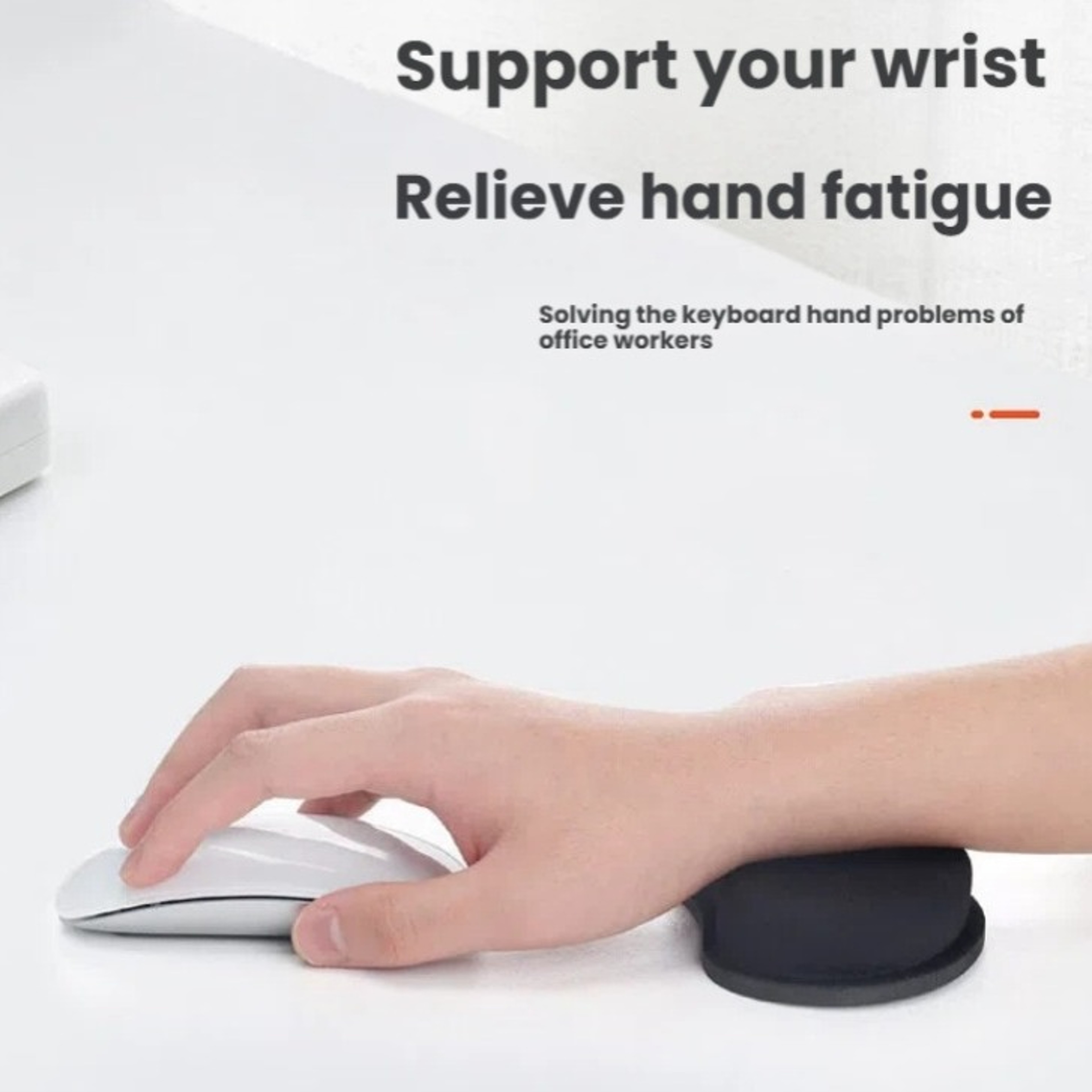 Fabric Mouse Wrist Rest Pad for Gaming and Office Desksjpg