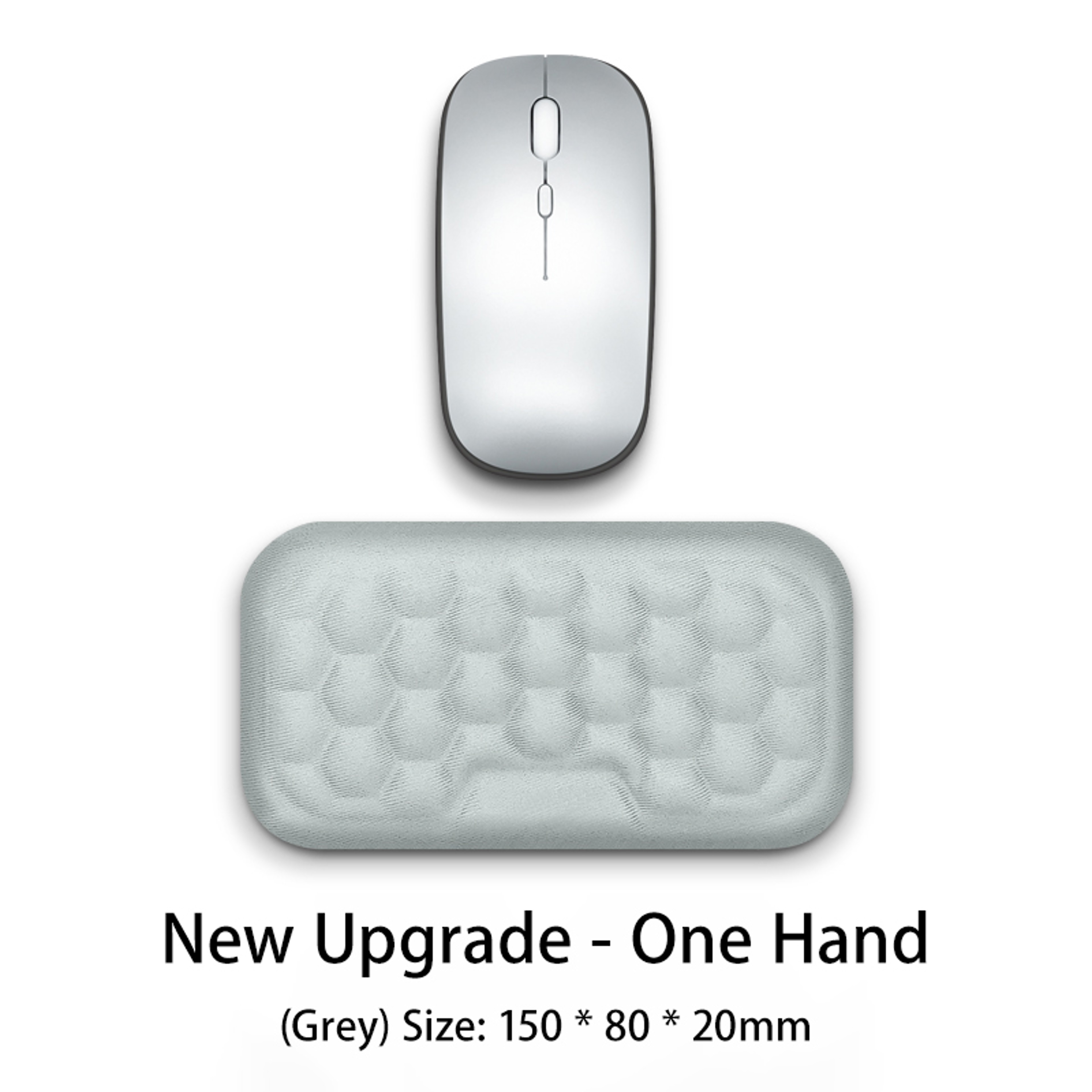 Memory Foam Keyboard And Mouse Wrist Rest Pad With Non Slip Rubber Base 7