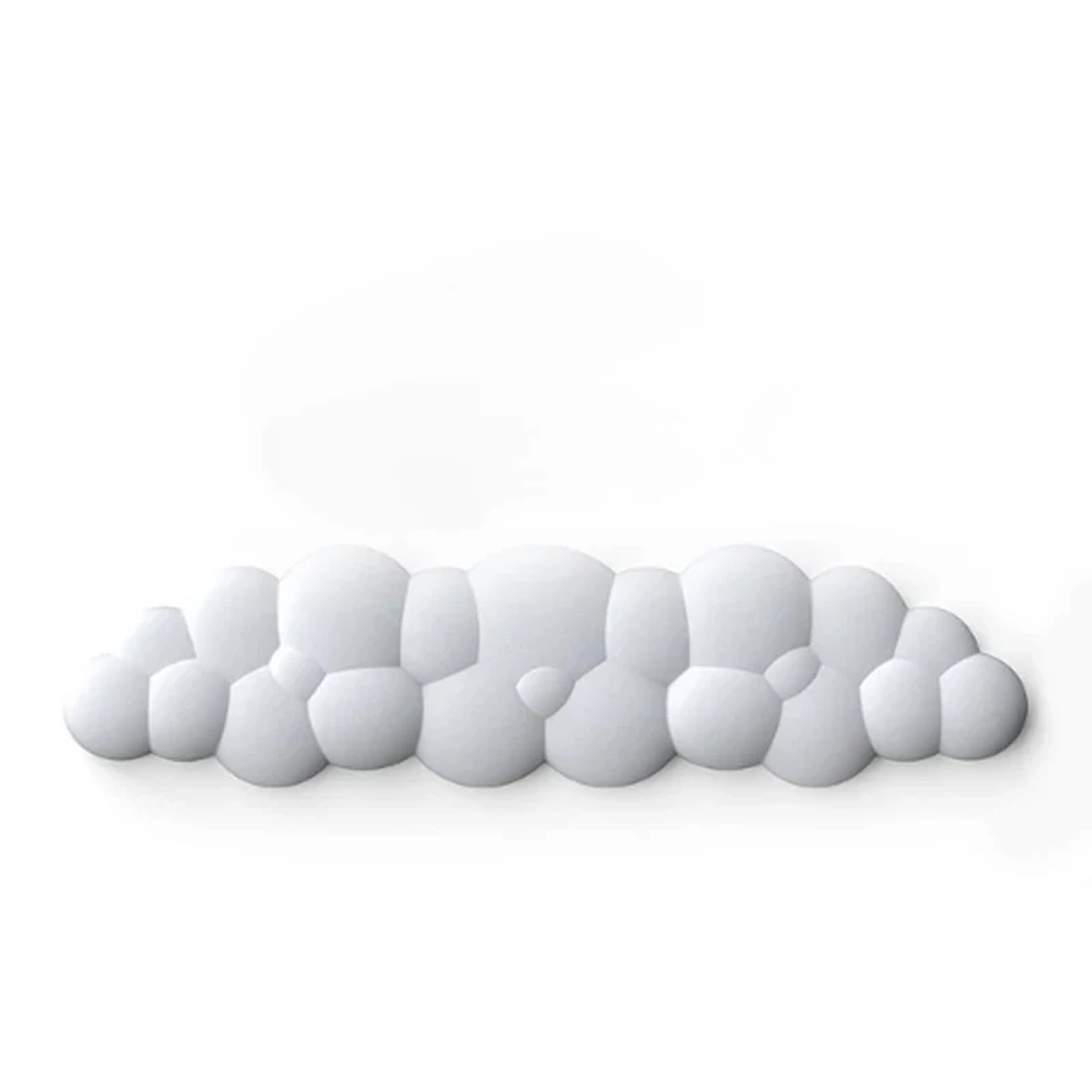 Cloud Keyboard Wrist Rest And Mouse Pad Set With Non Slip Base 6