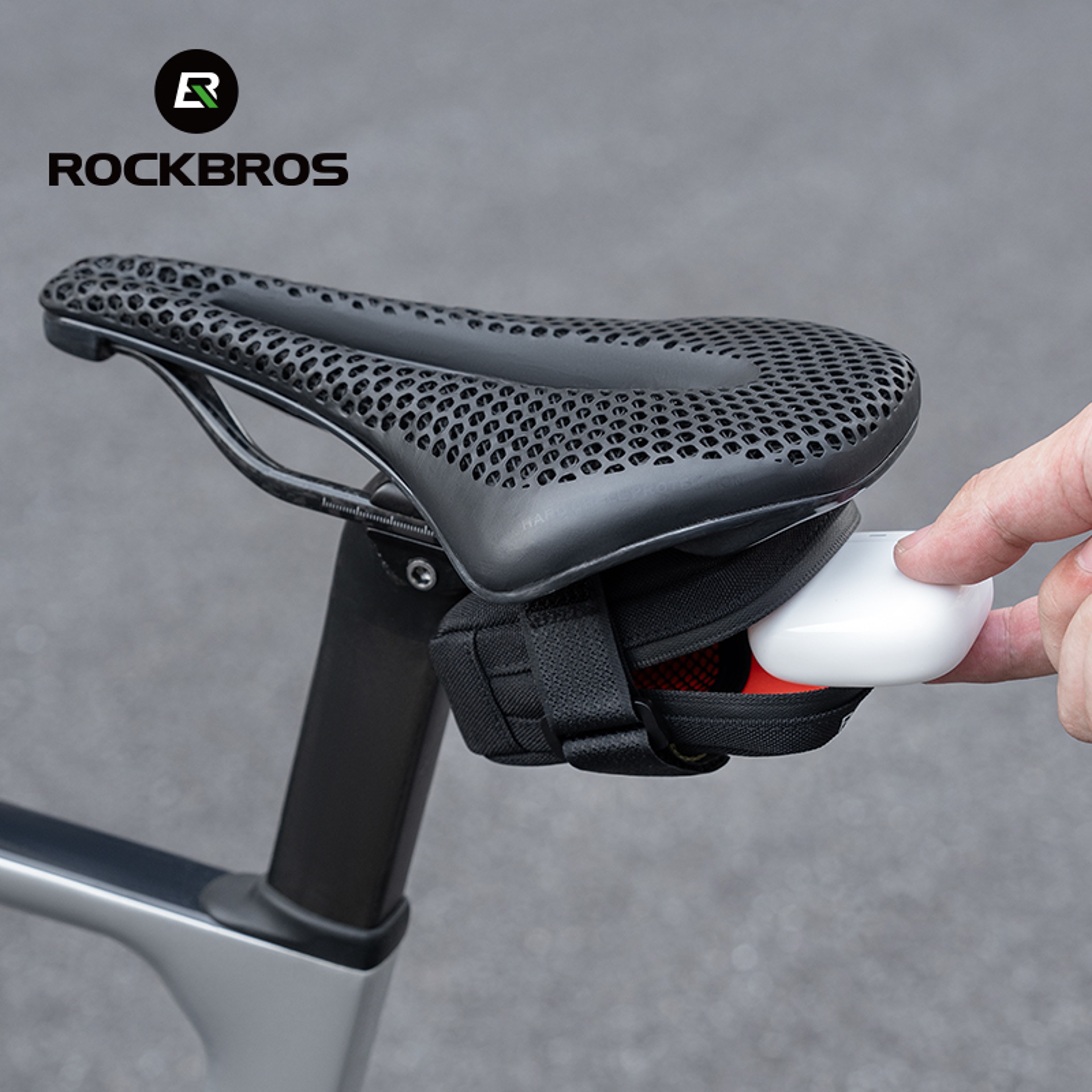 Mini Bicycle Saddle Bag Lightweight Rainproof Cycling Storage Bag 4