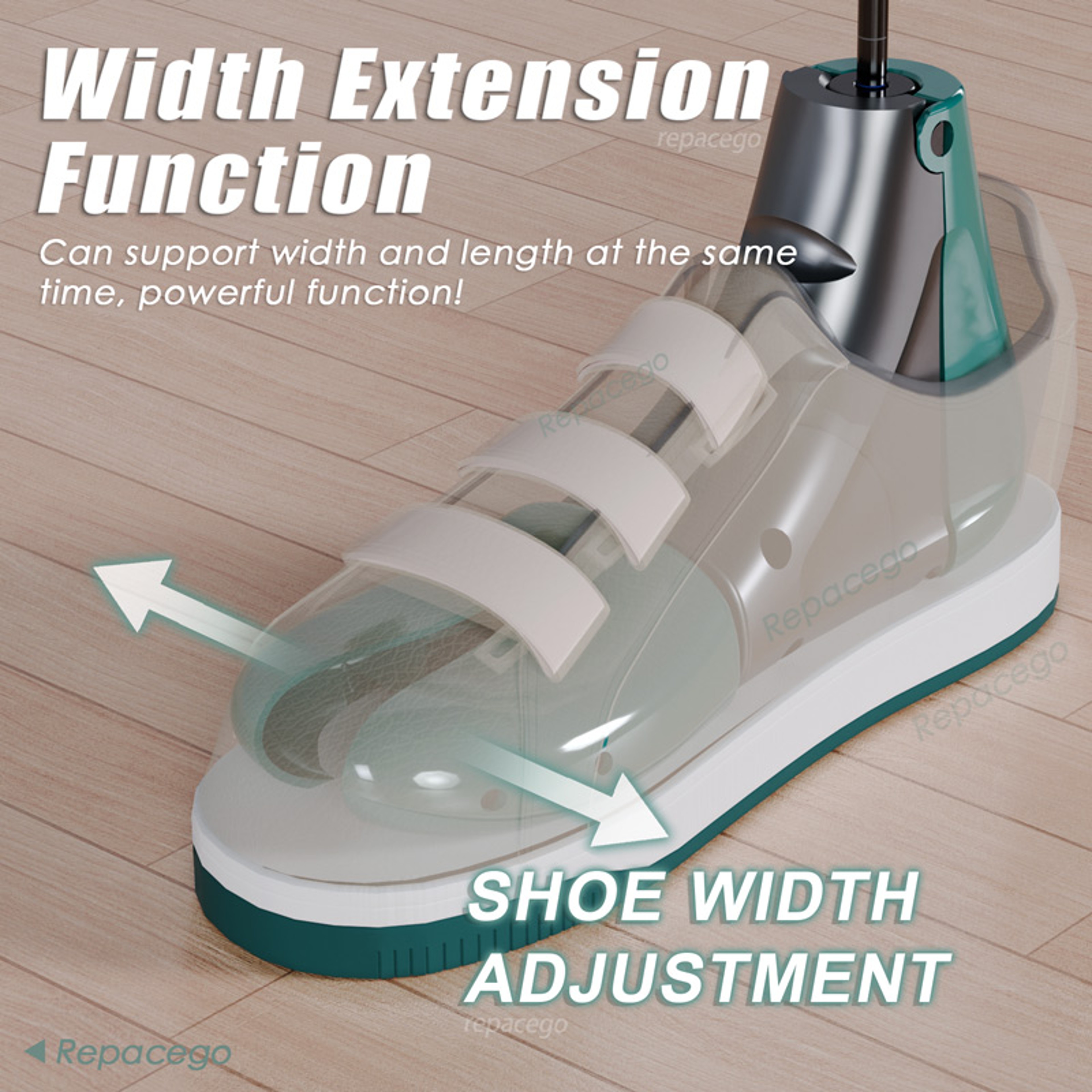 Adjustable Shoe Stretcher and Shoe Tree for Men and Women HighTop and Low-Top Shoes – view 3