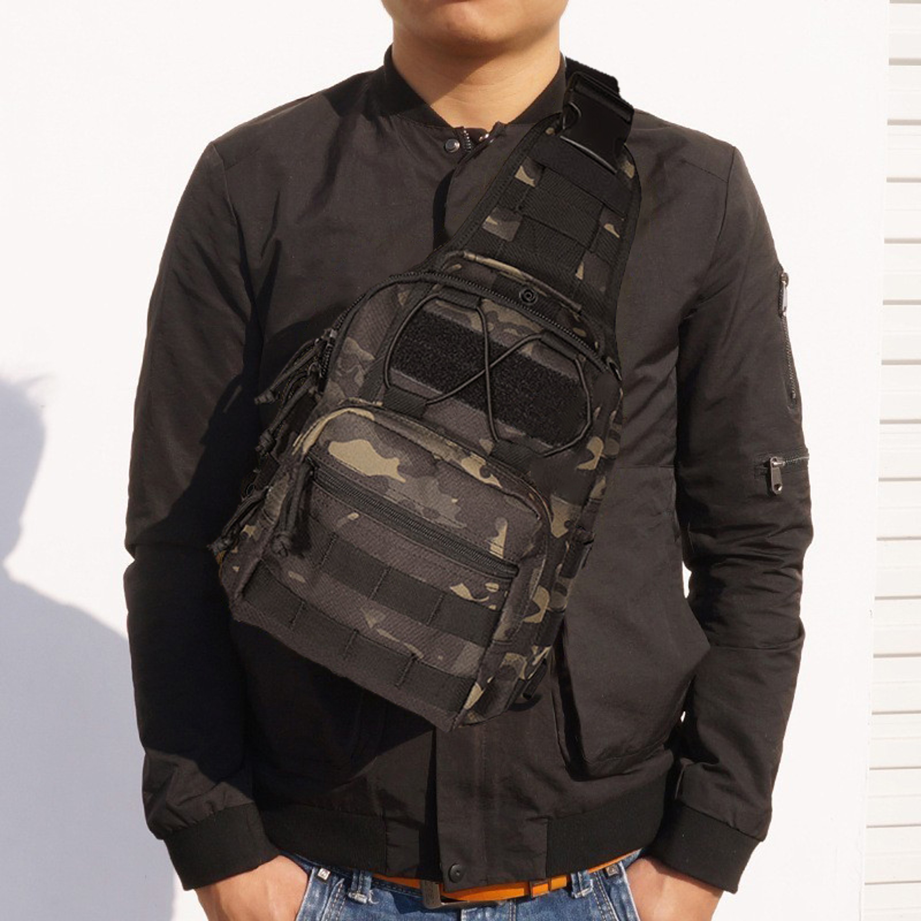 Tactical Chest Sling Bag for Men and Women Outdoor EDC Shoulder Pack – view 19