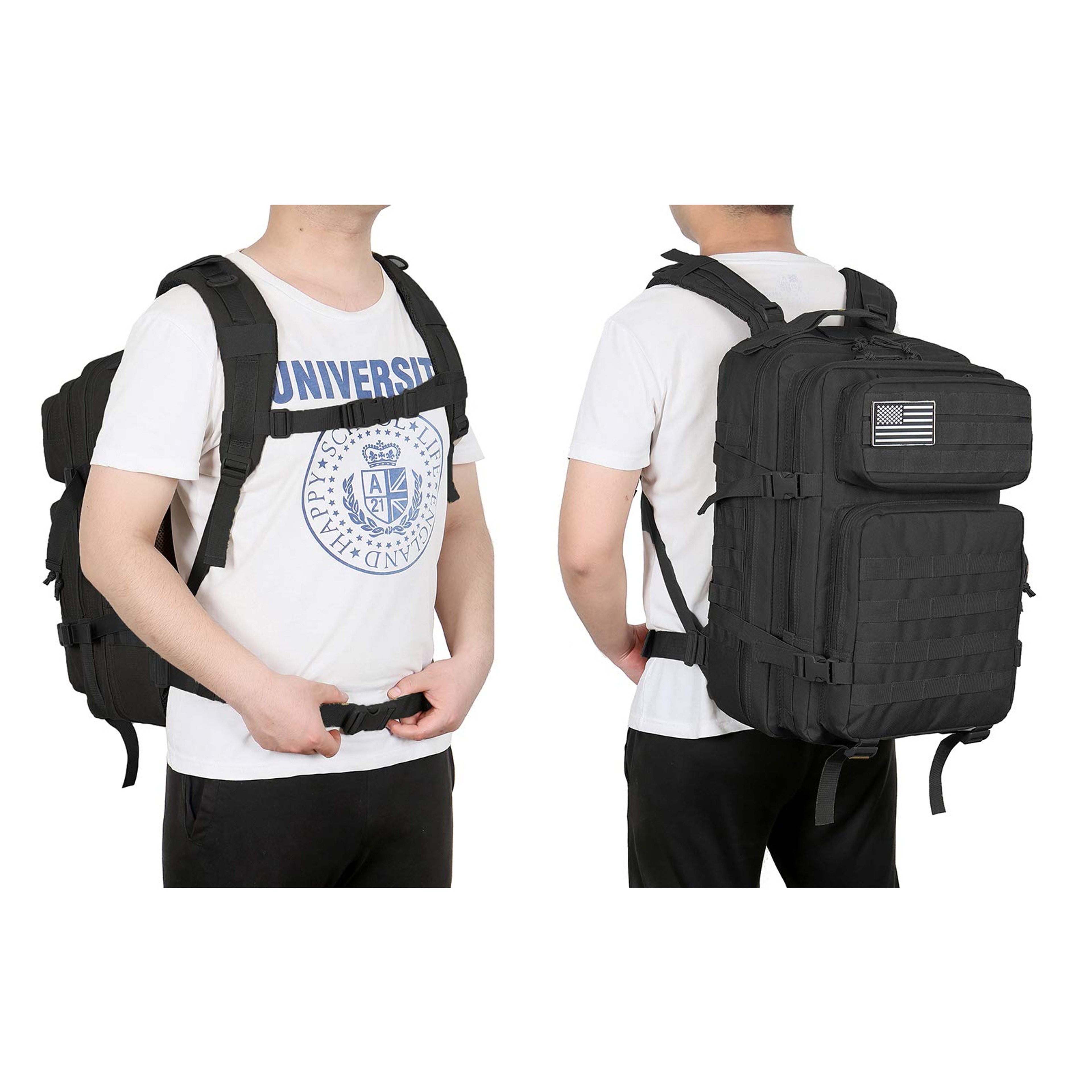 Tactical Backpack With MOLLE System For Hiking Camping And Everyday Use 5