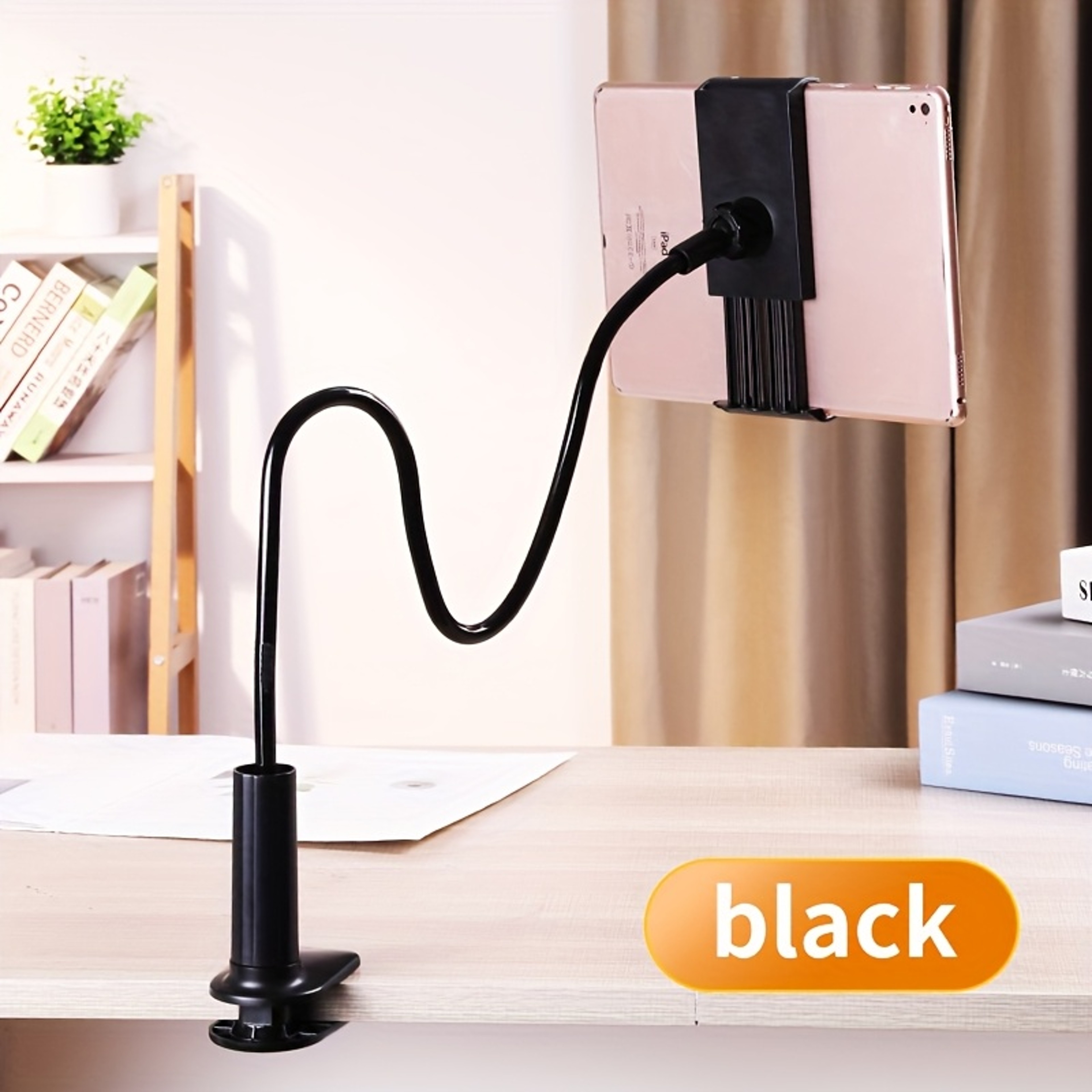 Rotating Tablet and Phone Holder with Adjustable Spiral Base – view 8