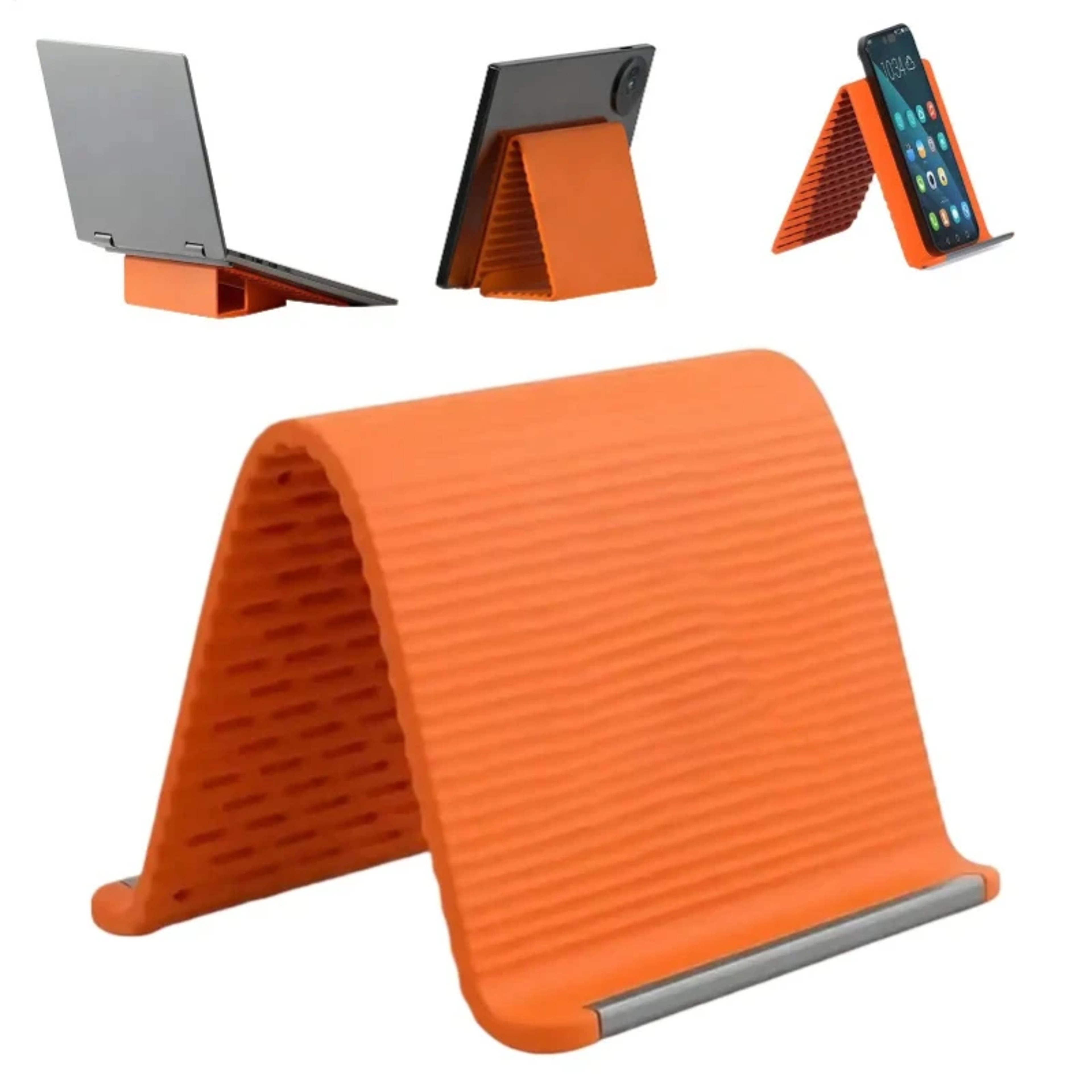 MultiAngle Adjustable Silicone Phone Holder Universal Flexible Desk Stand 4