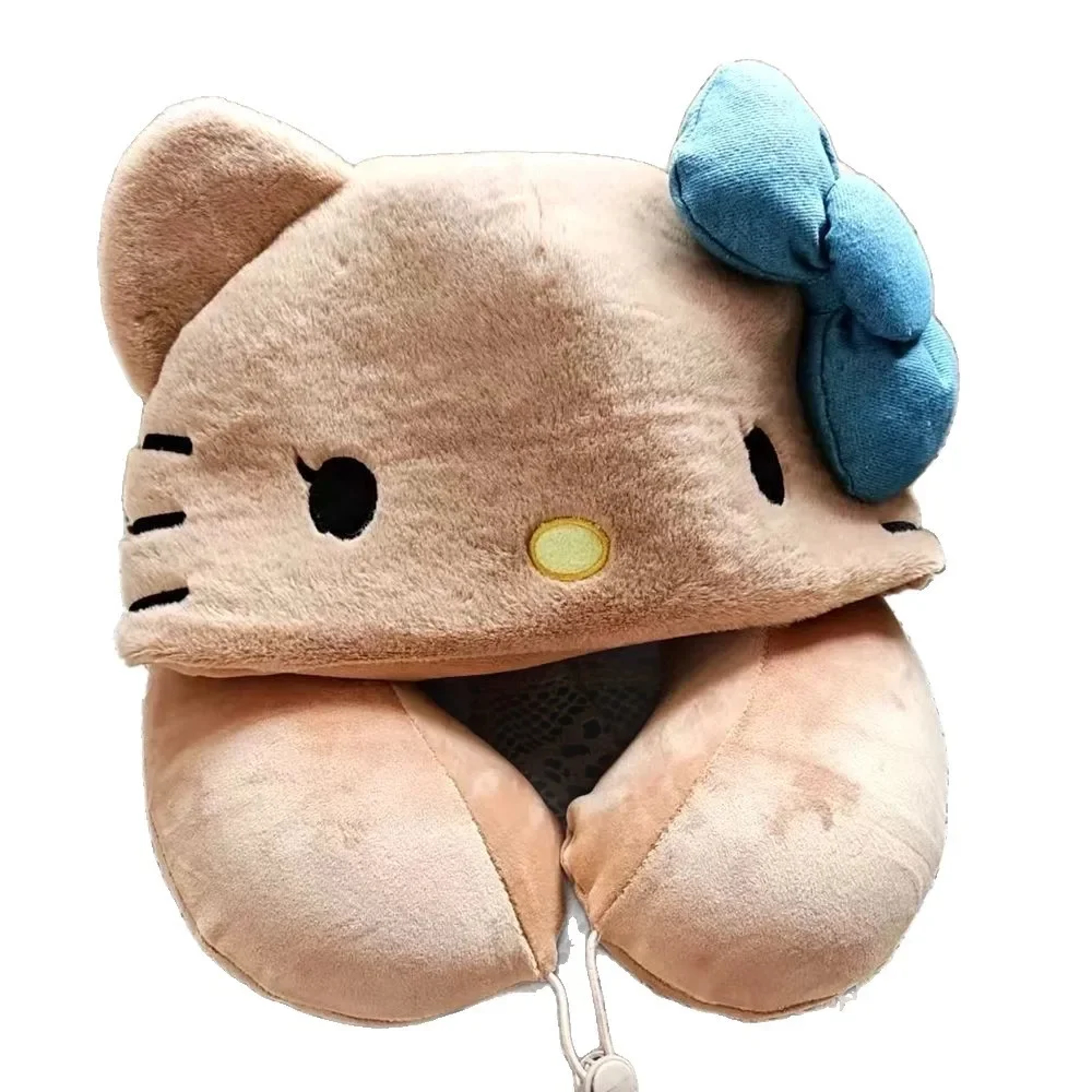 Hello Kitty UShaped Neck Pillow Soft Plush Travel Cushion For Car And Airplane 0