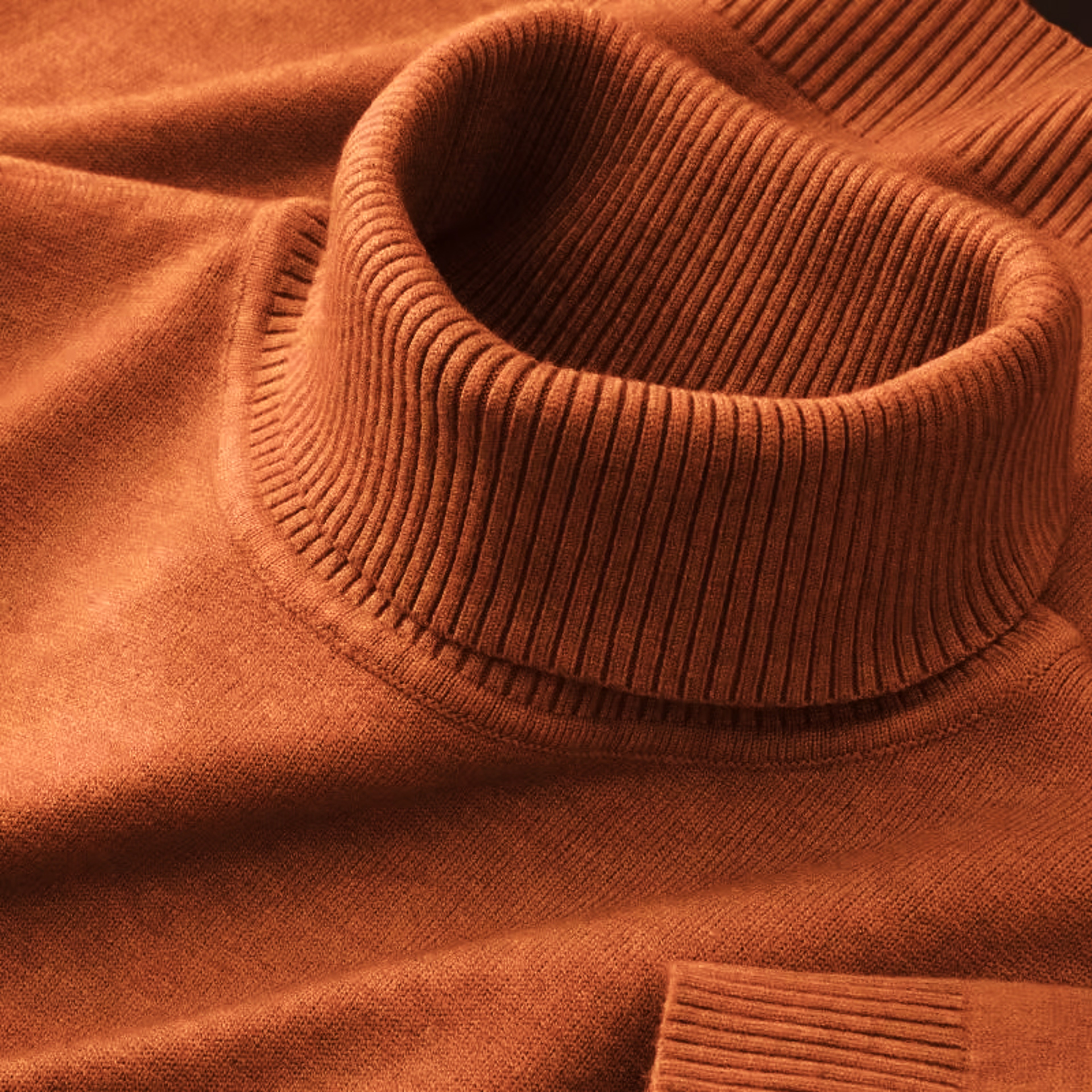 Mens Knitted Turtleneck Sweater Warm Breathable Long Sleeve Pullover 11