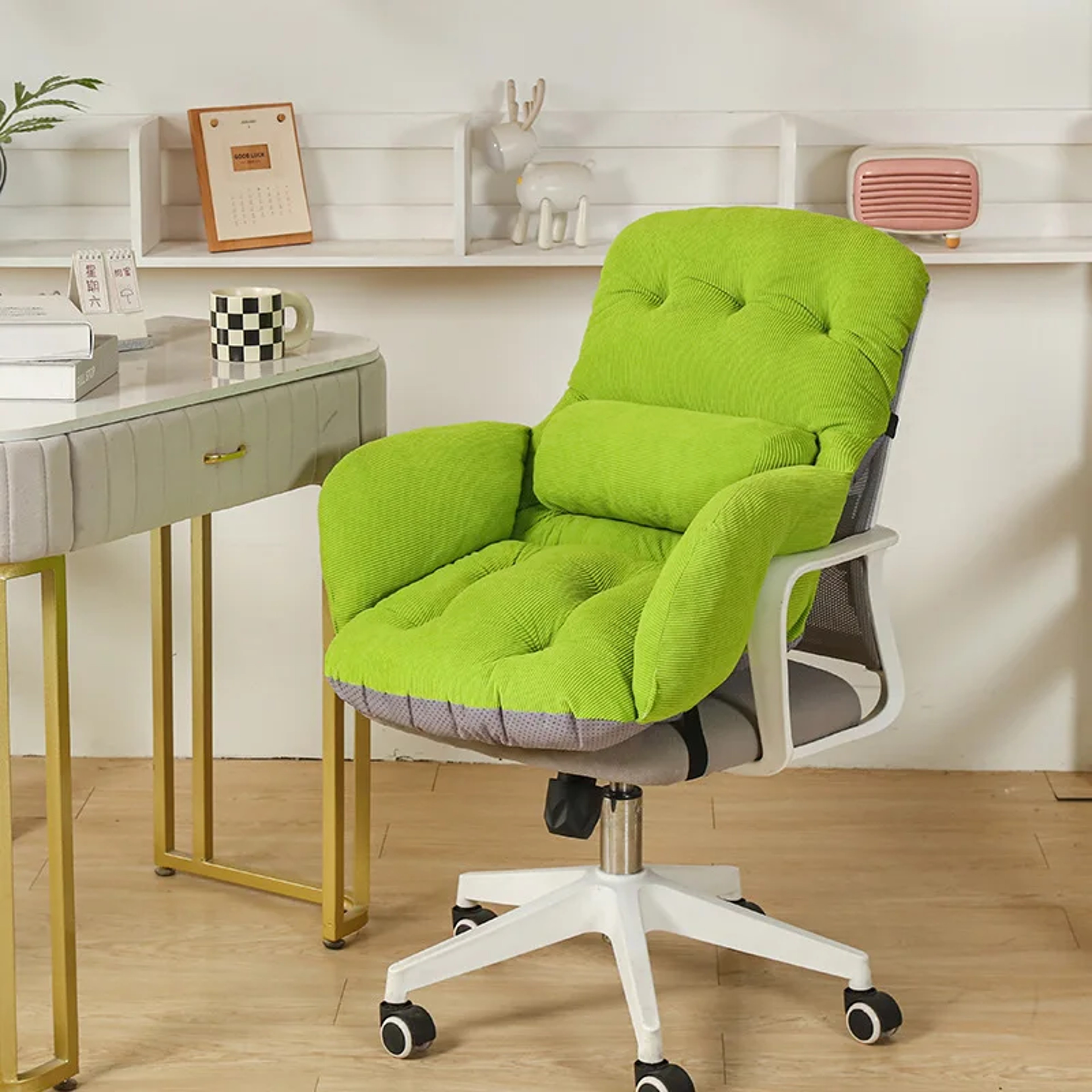 Ergonomic Office Chair Cushion with Memory Foam Backrest and Lumbar Support – view 13