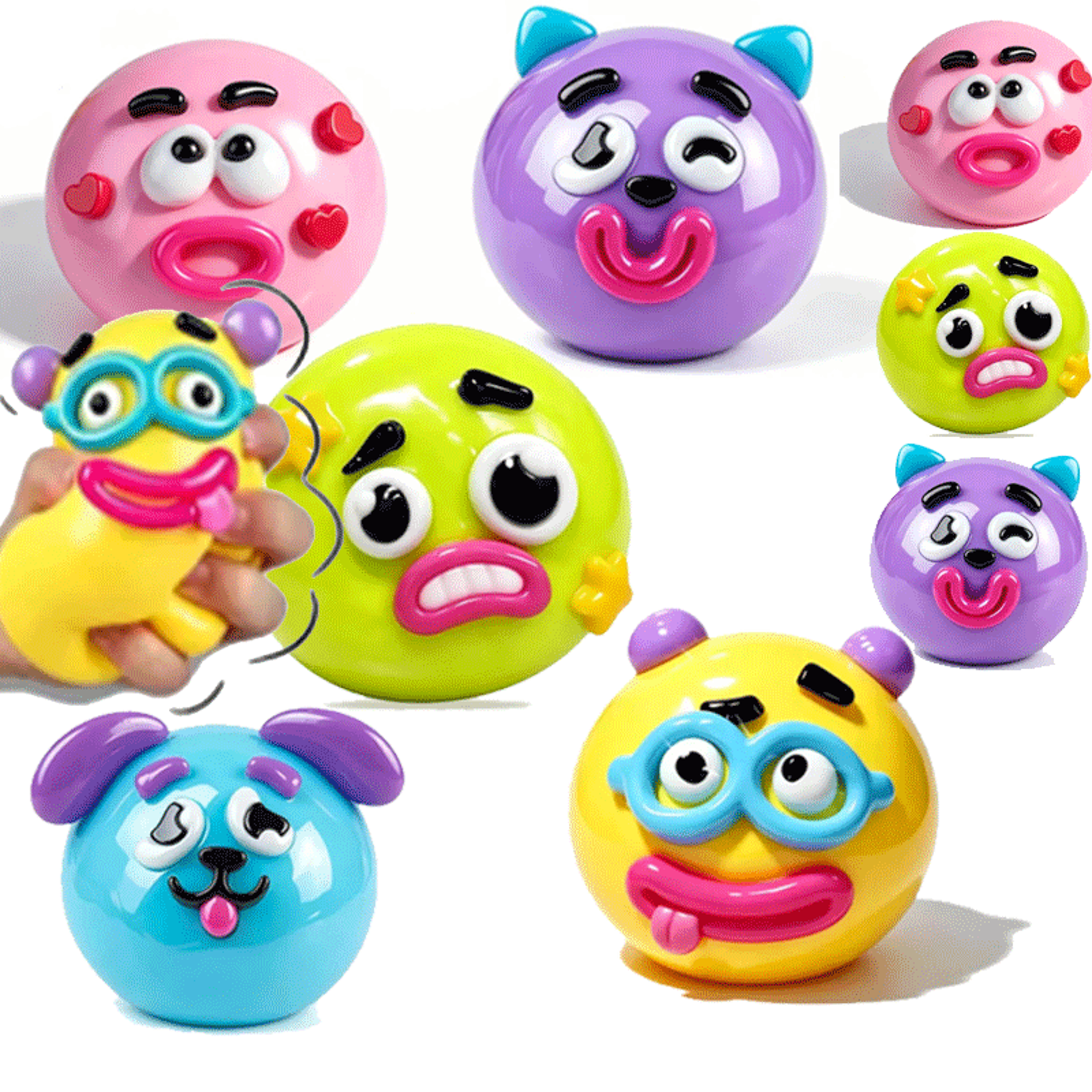 Dog Face Squishy Toy Soft SlowRising Squeeze Toy For Adults 0