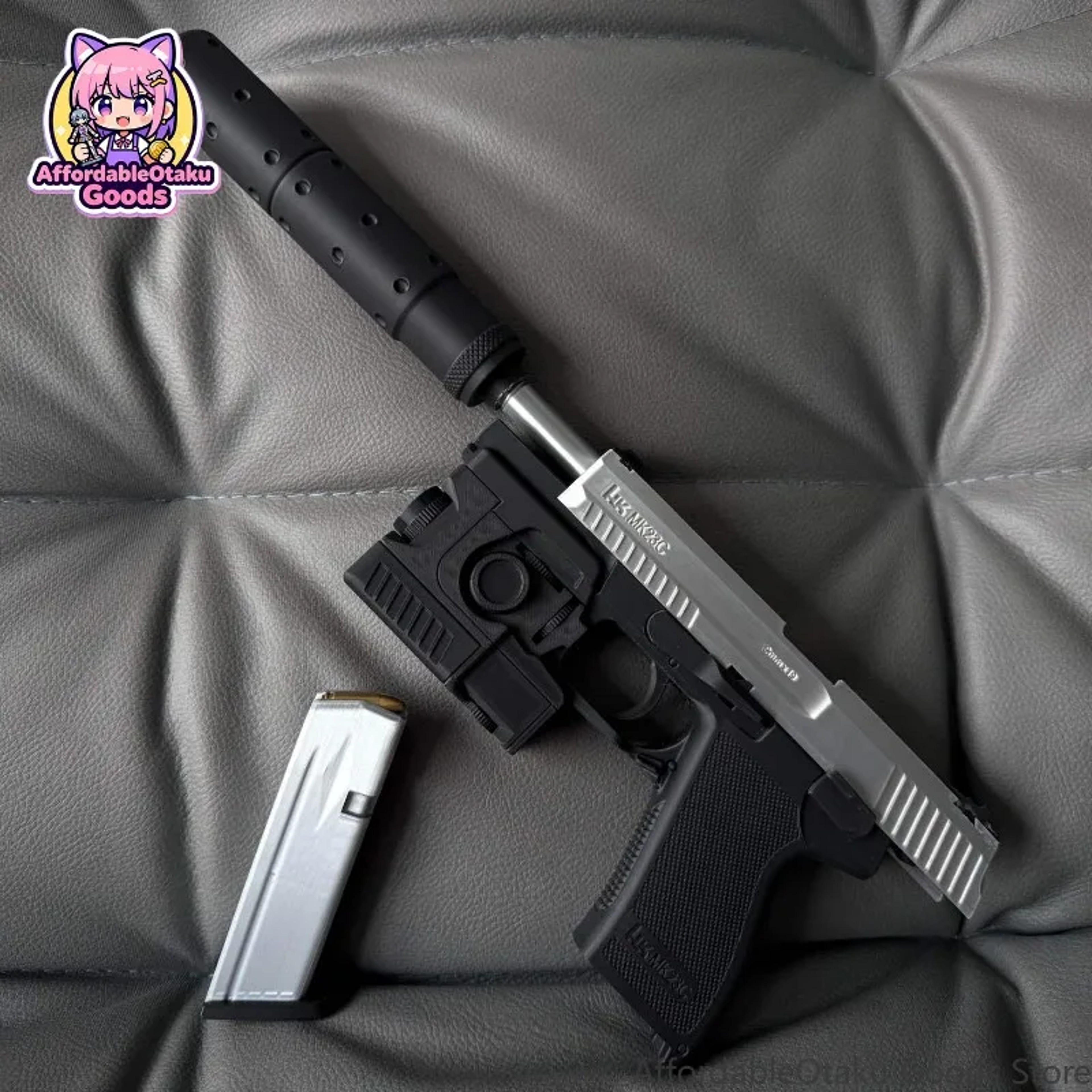 Printed NonFiring Toy Pistol Cosplay Prop With Movable Slide 1